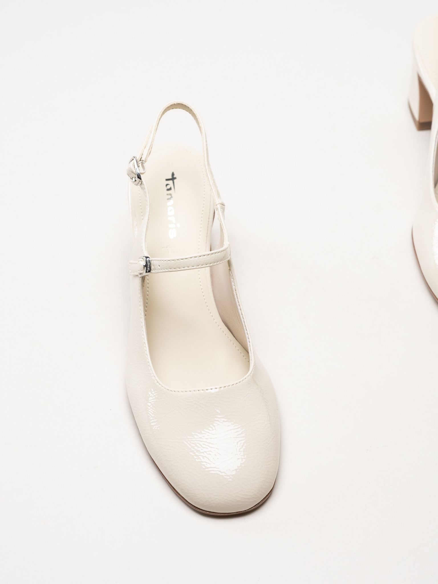 Tamaris - Beige slingback pumps