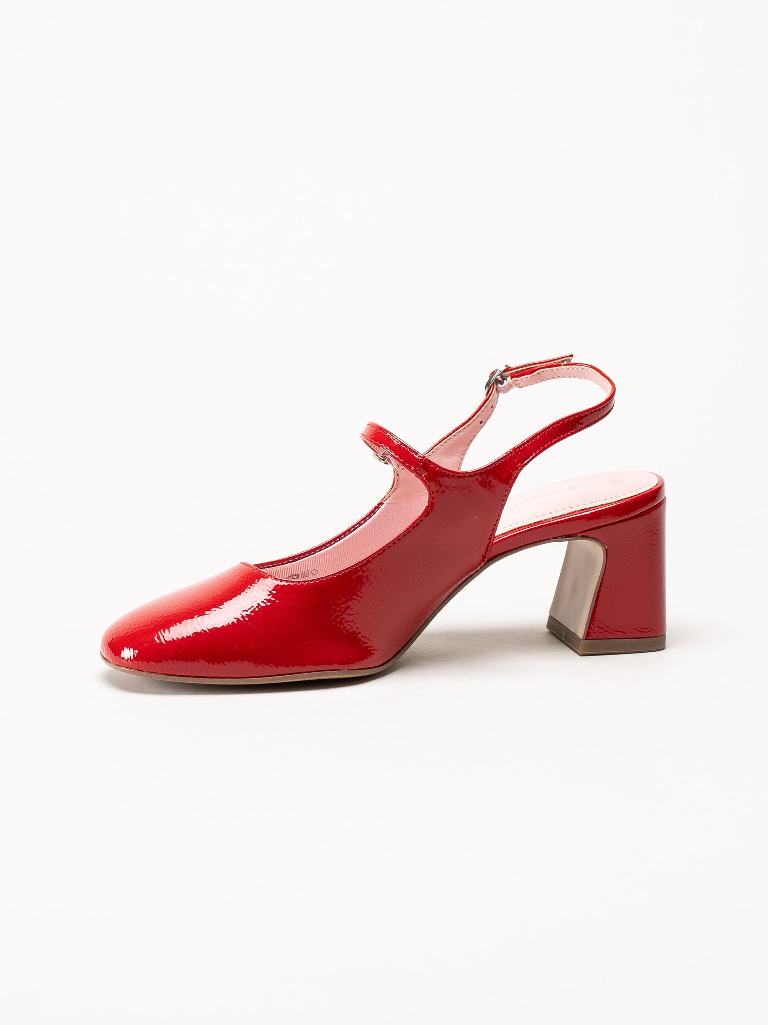 Tamaris - Röda slingback pumps