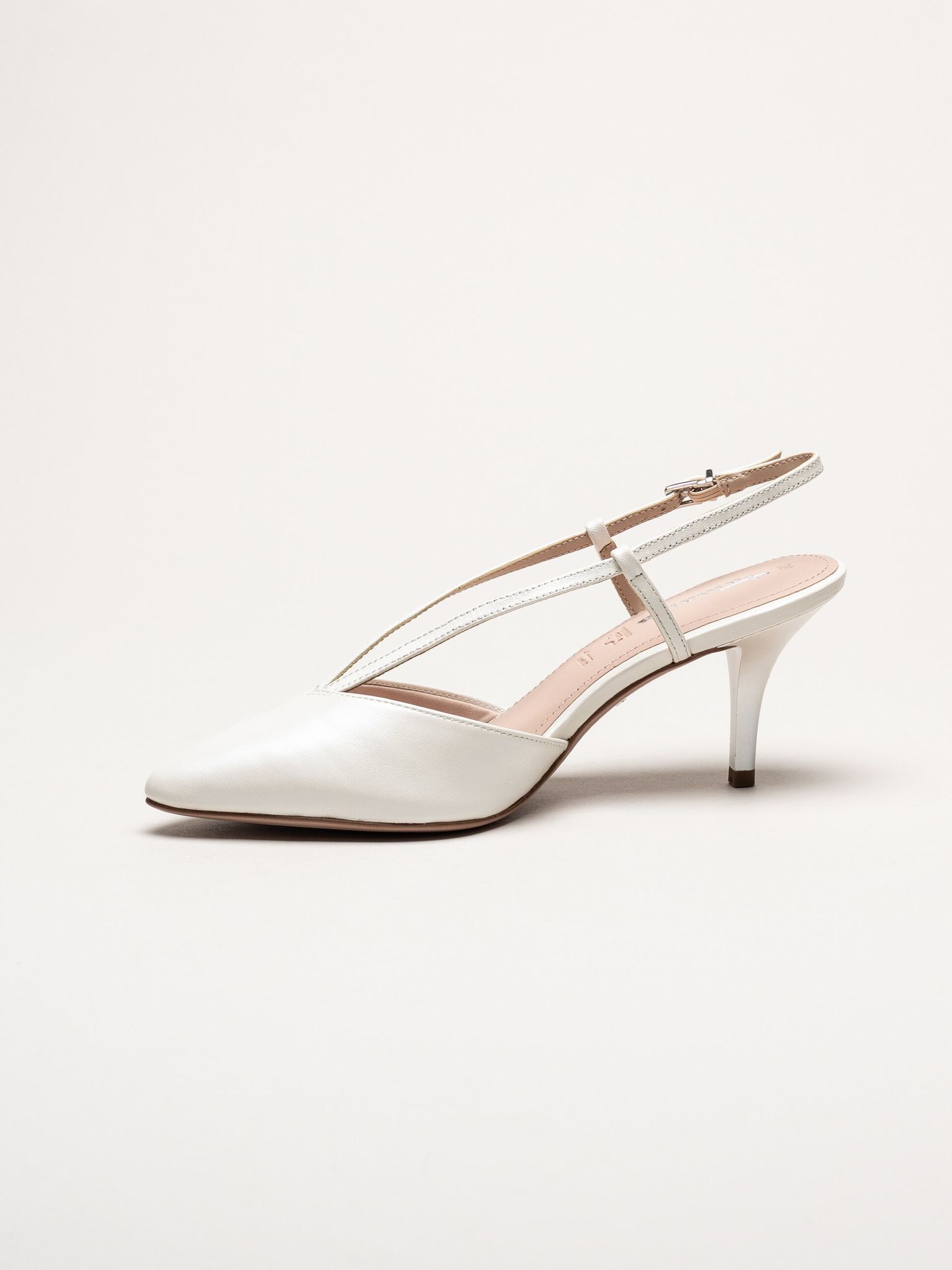 Tamaris - Vita slingback pumps i skinn