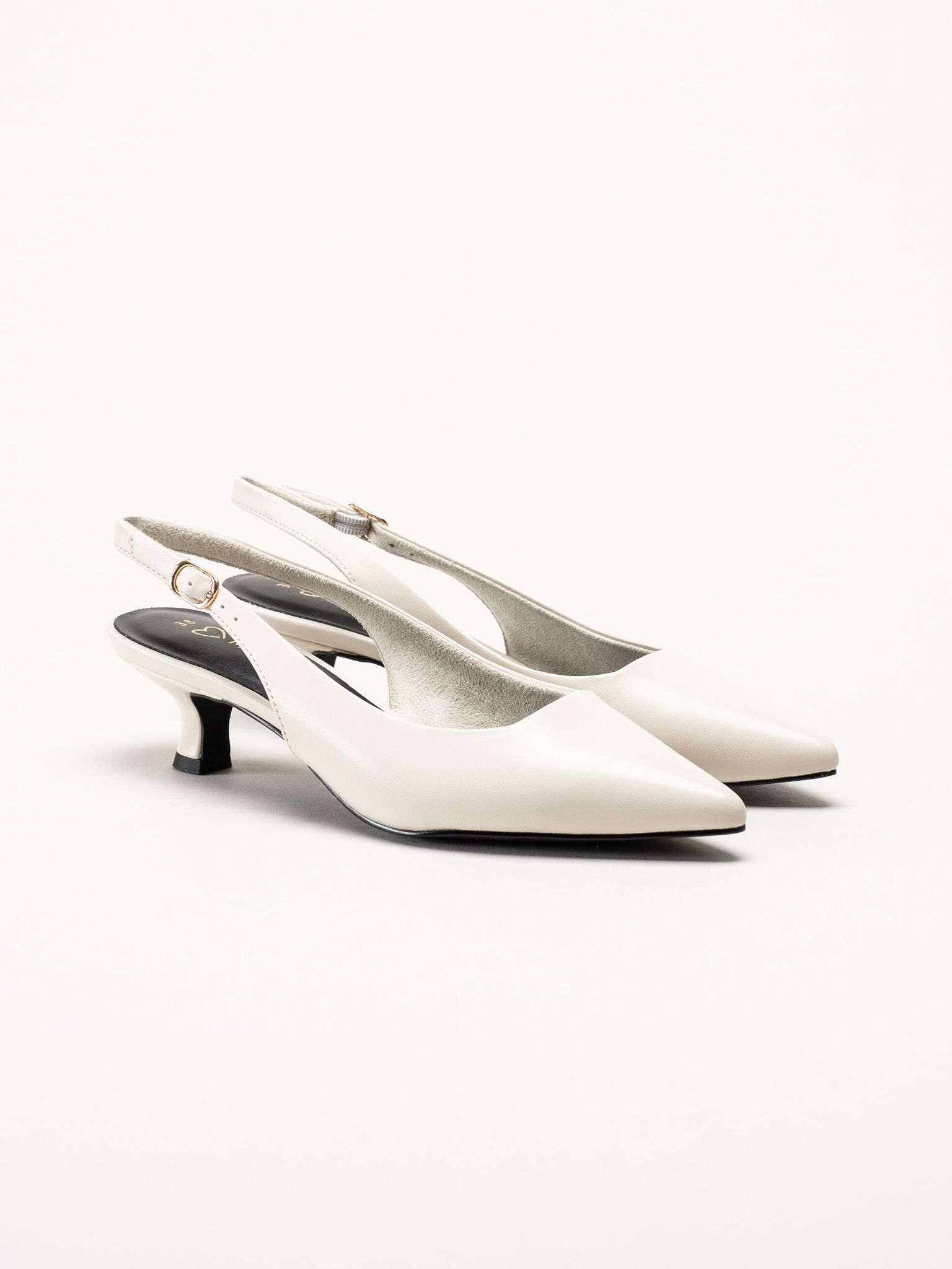 Marco Tozzi - Offwhite slingback pumps