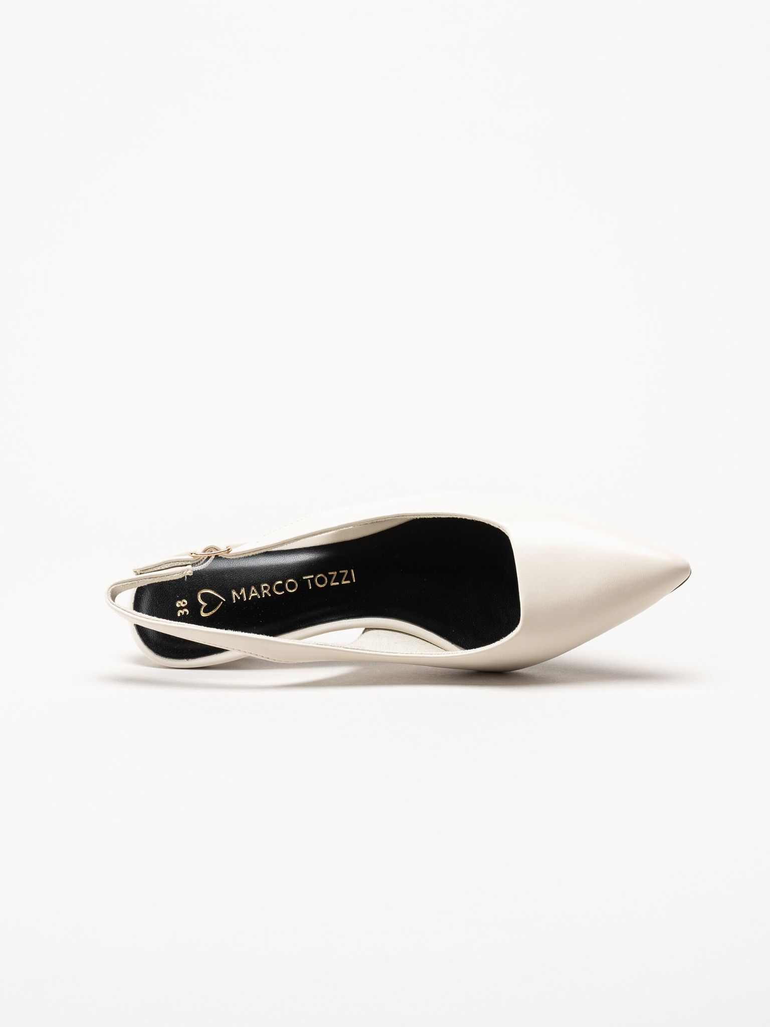 Marco Tozzi - Offwhite slingback pumps