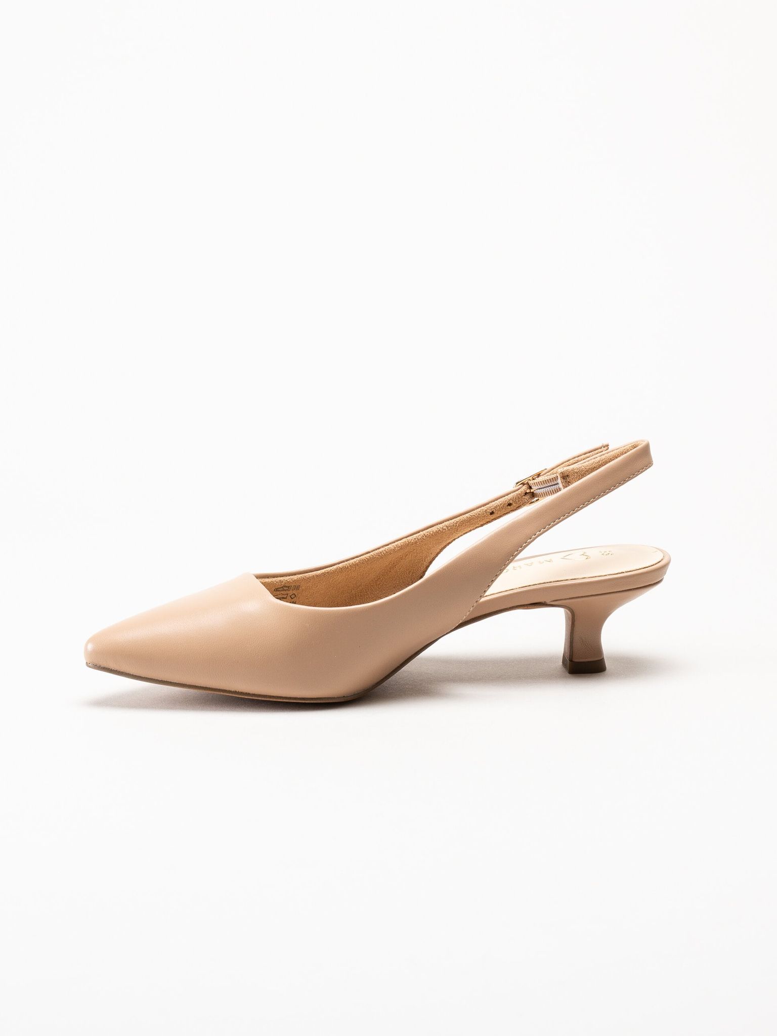 Marco Tozzi - Beige slingback pumps
