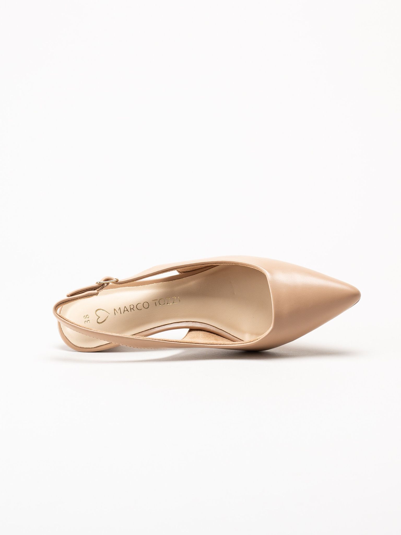 Marco Tozzi - Beige slingback pumps