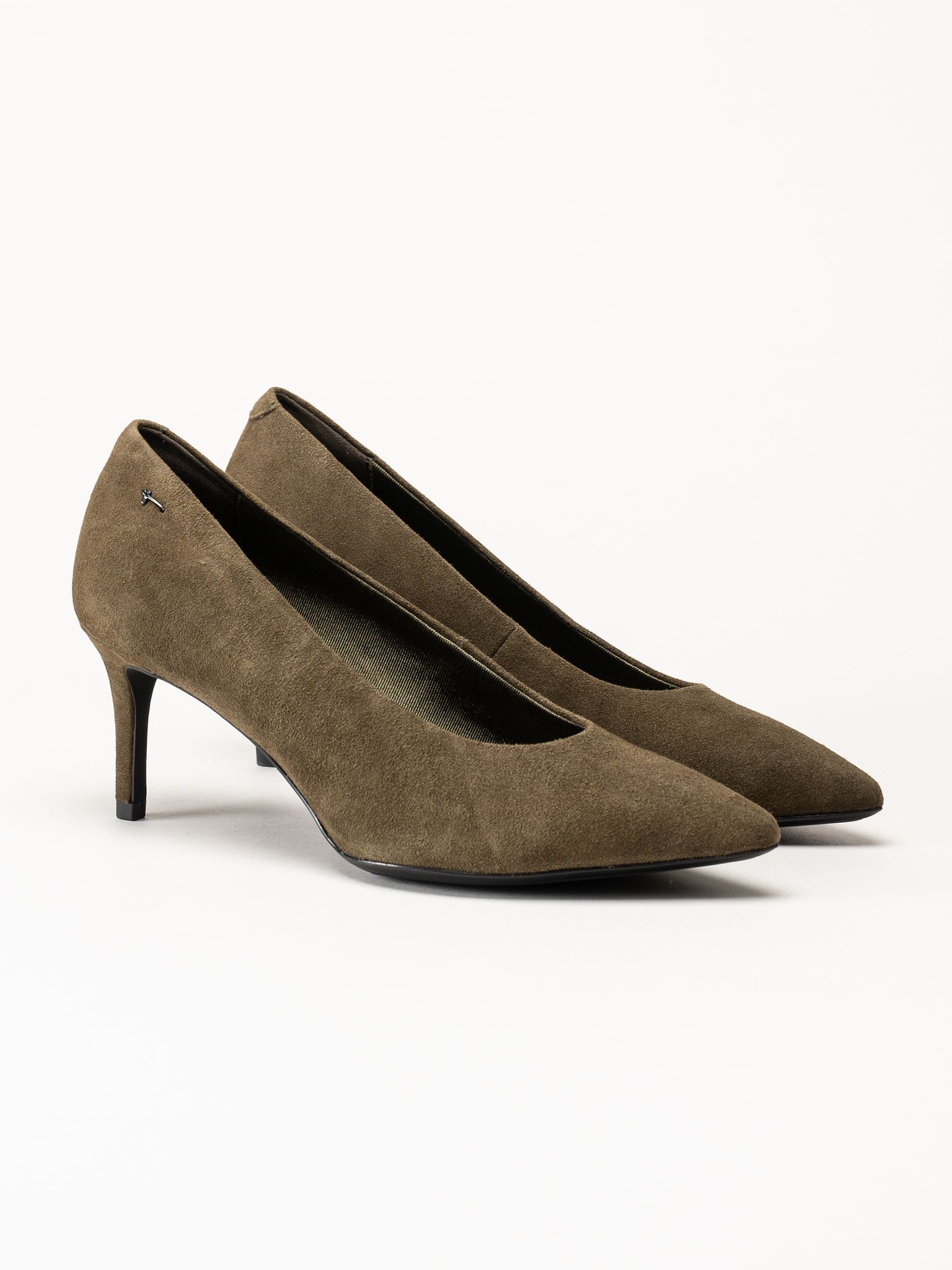 Tamaris - Mörkgröna pumps