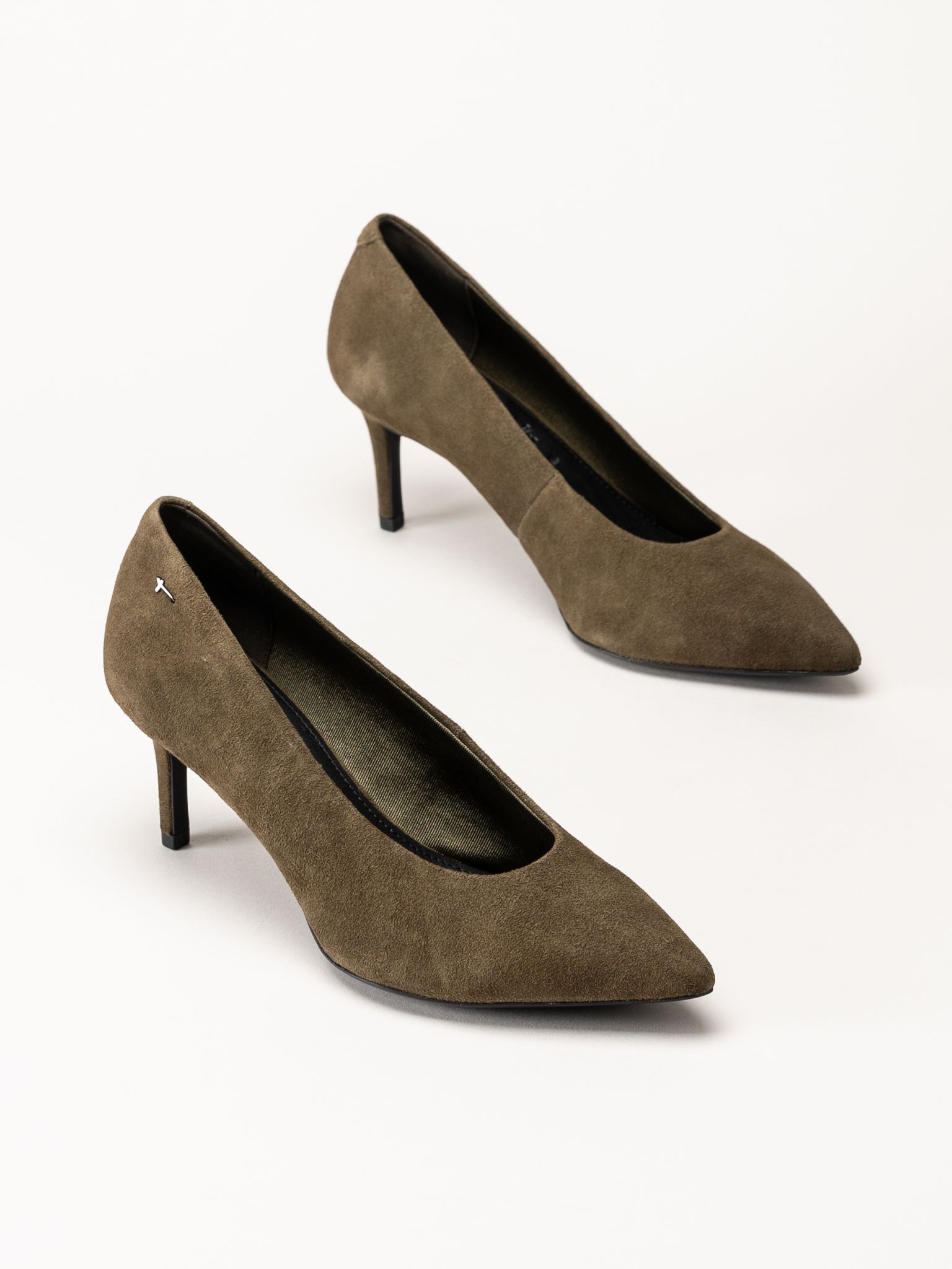 Tamaris - Mörkgröna pumps