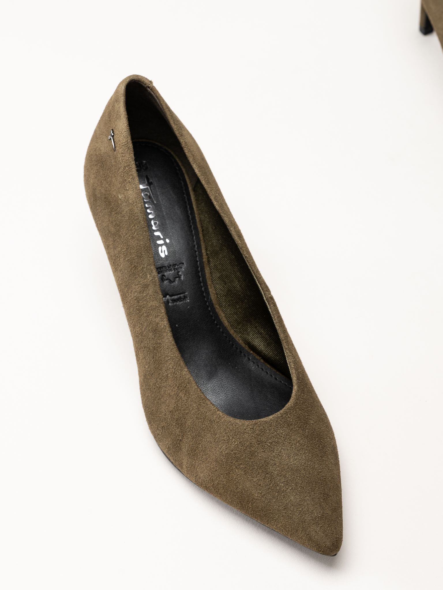 Tamaris - Mörkgröna pumps