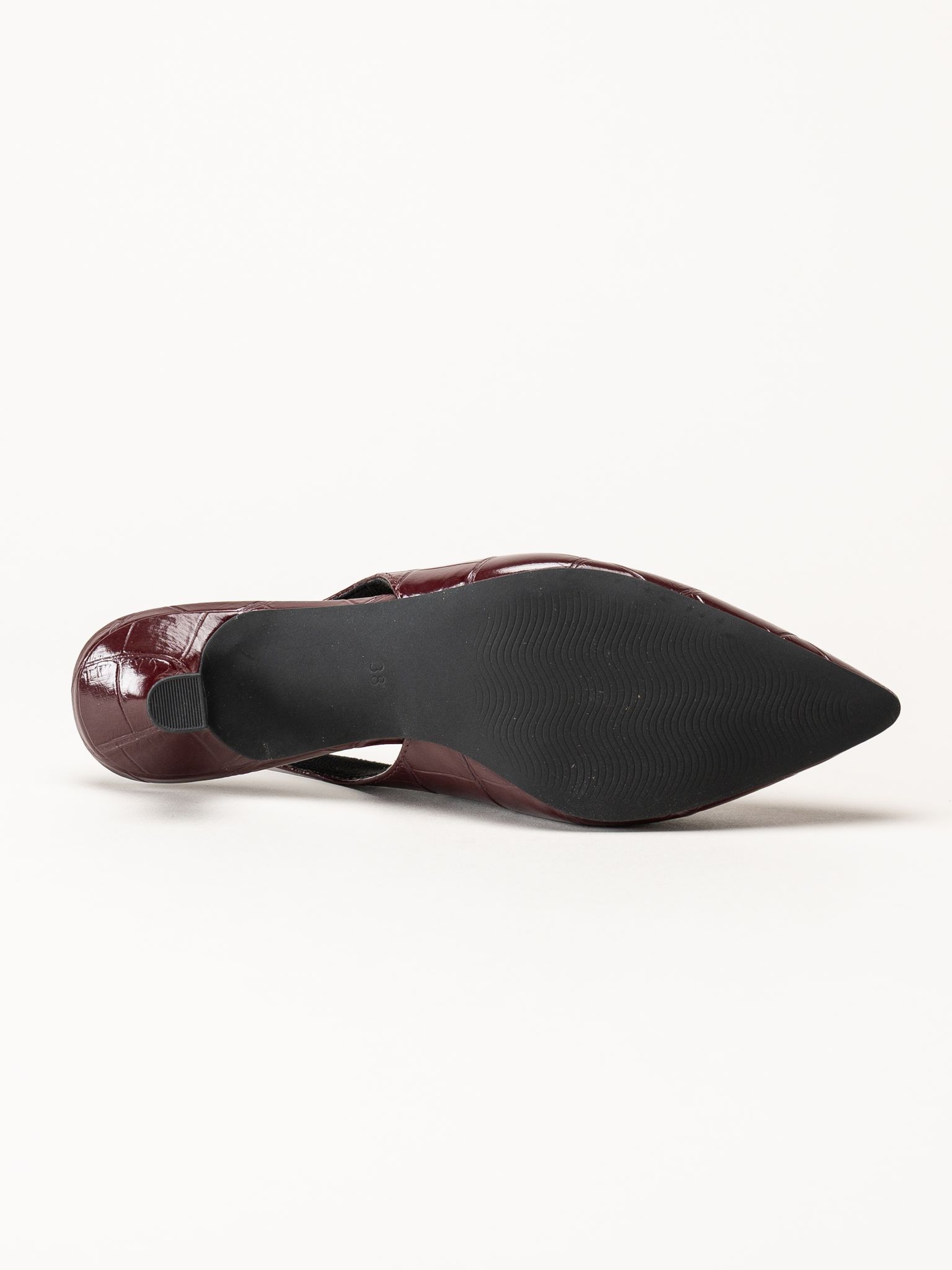 Marco Tozzi - Vinröda slingback pumps