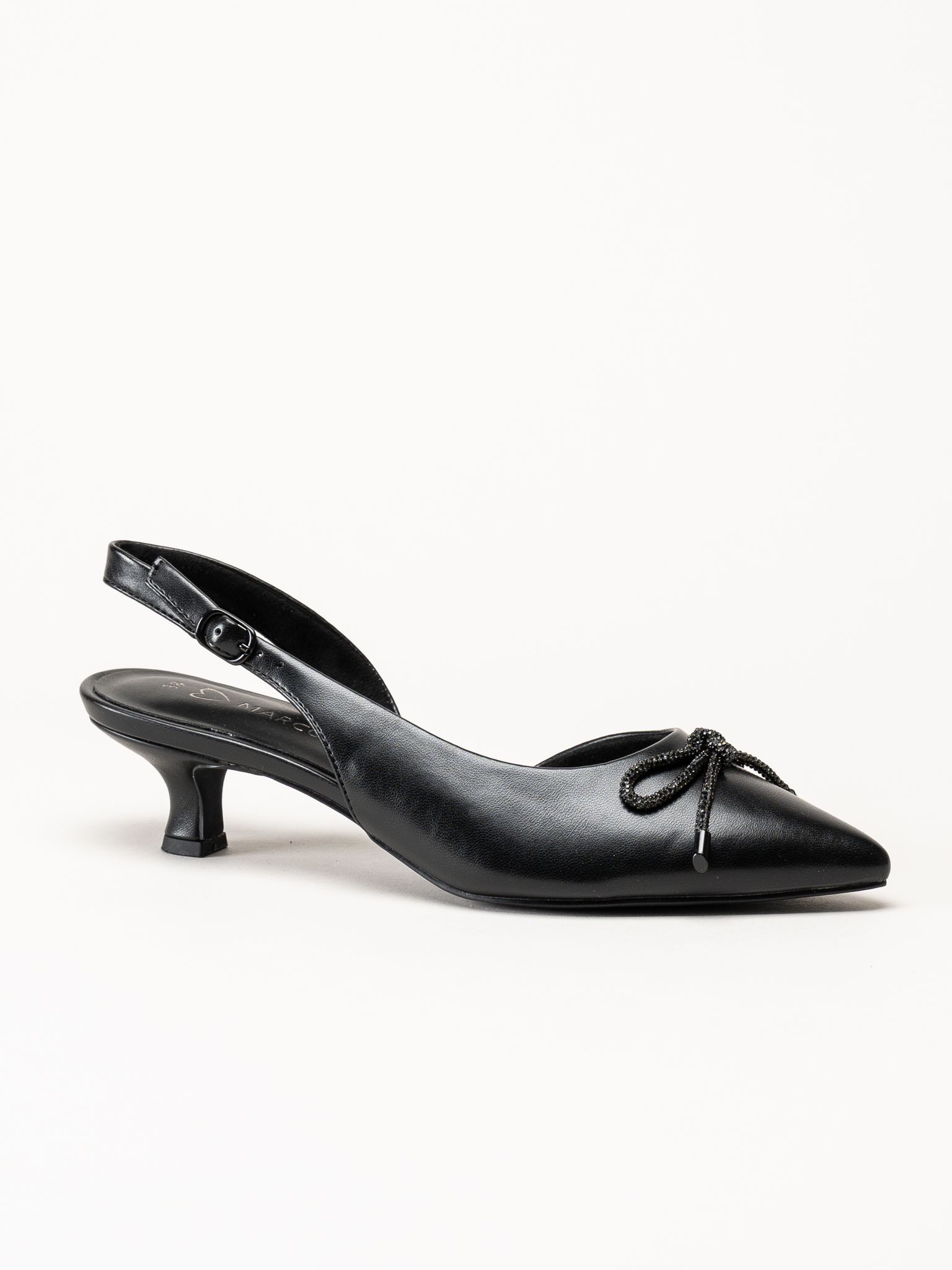 Marco Tozzi - Svarta slingback pumps