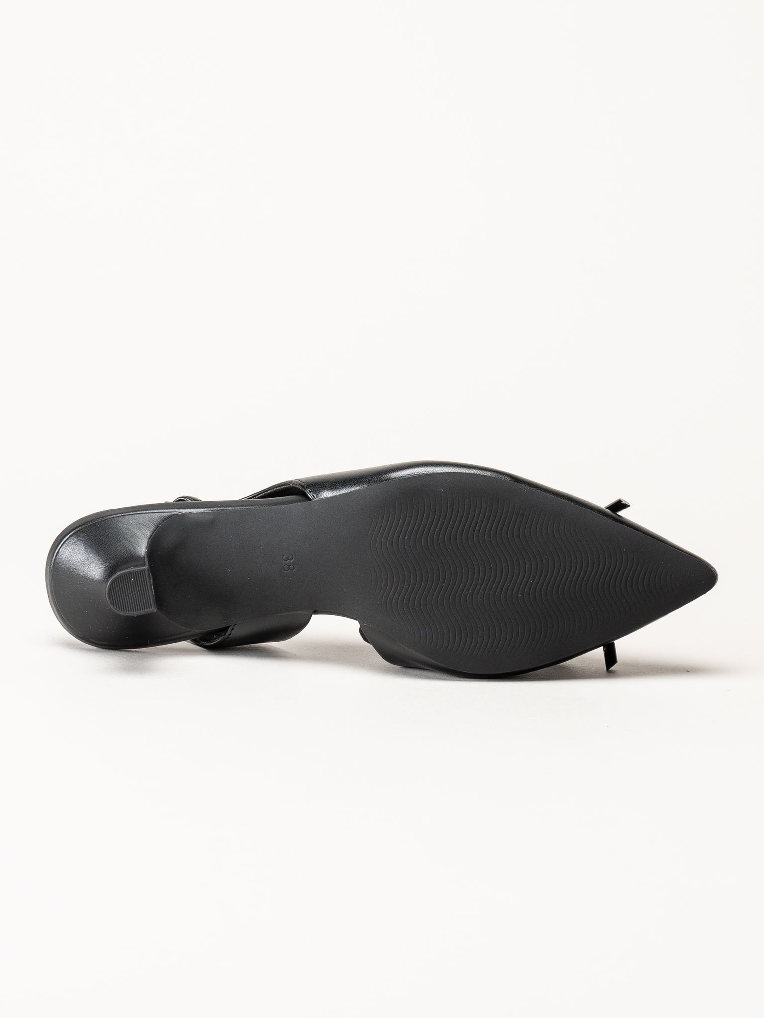 Marco Tozzi - Svarta slingback pumps