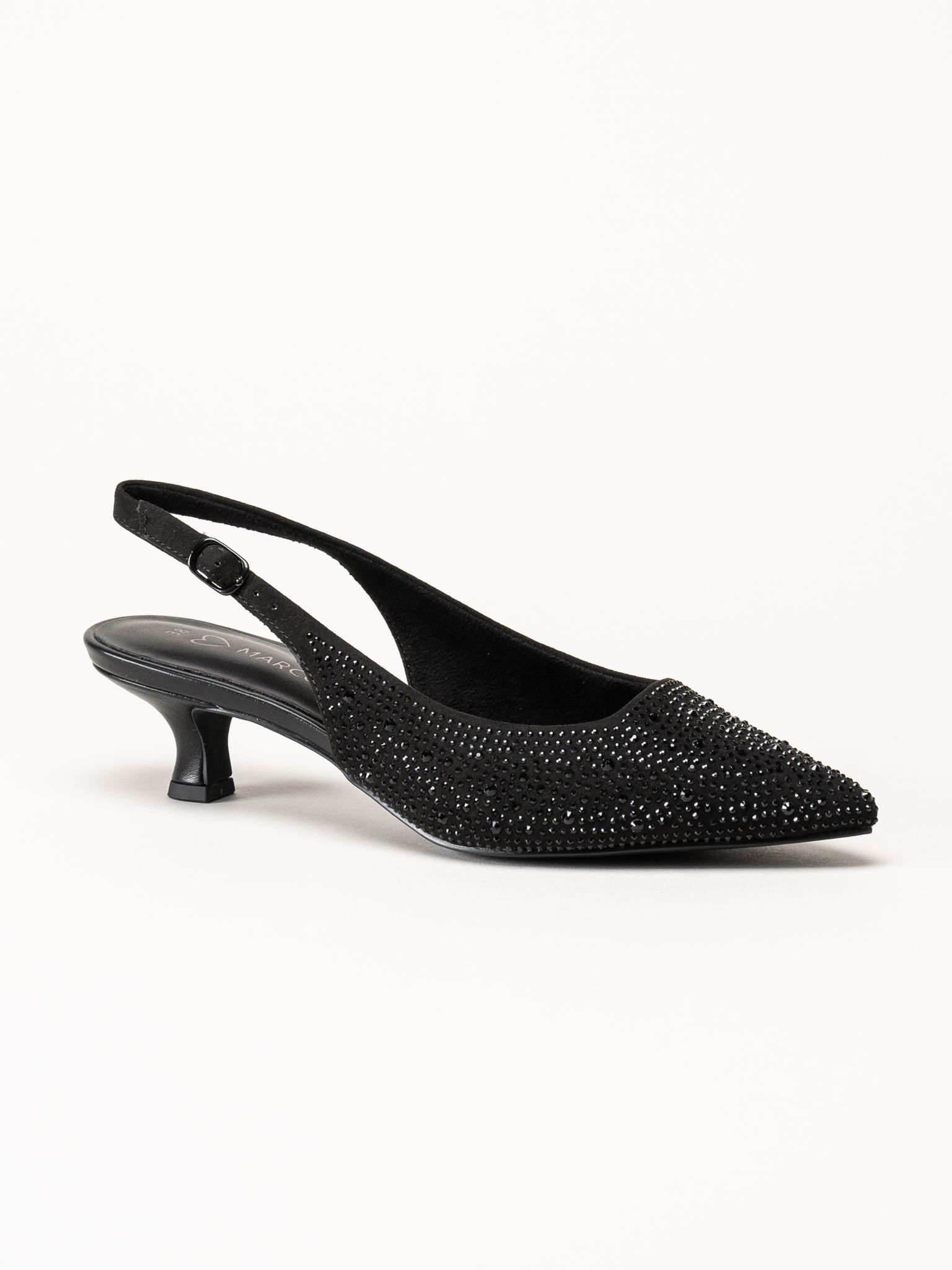Marco Tozzi - Svarta slingback pumps