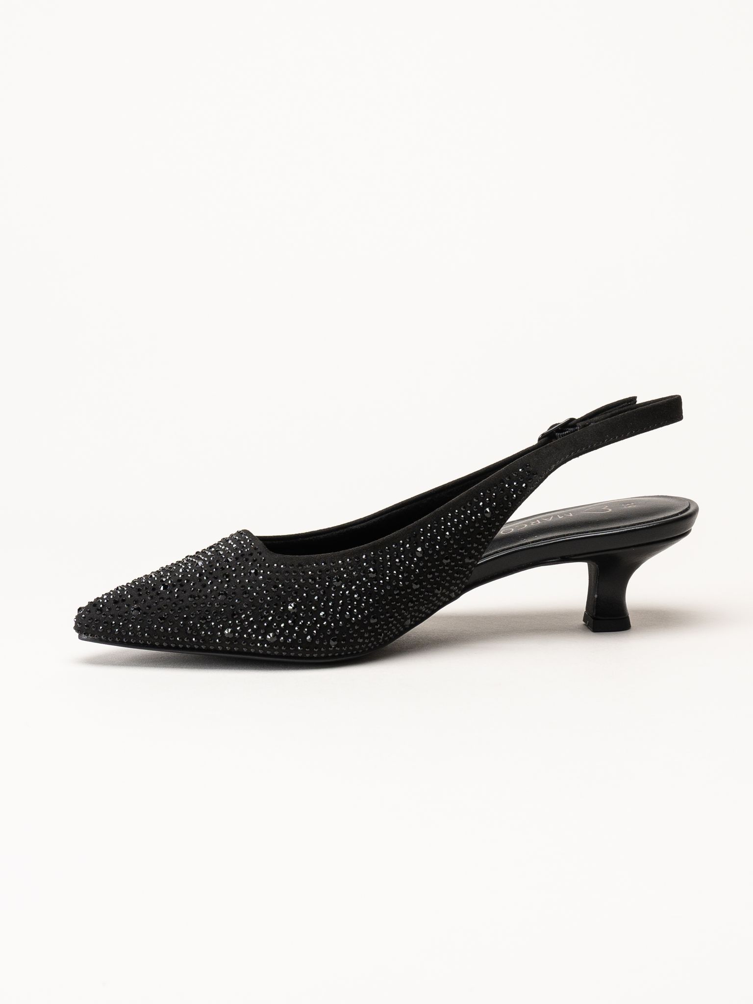 Marco Tozzi - Svarta slingback pumps