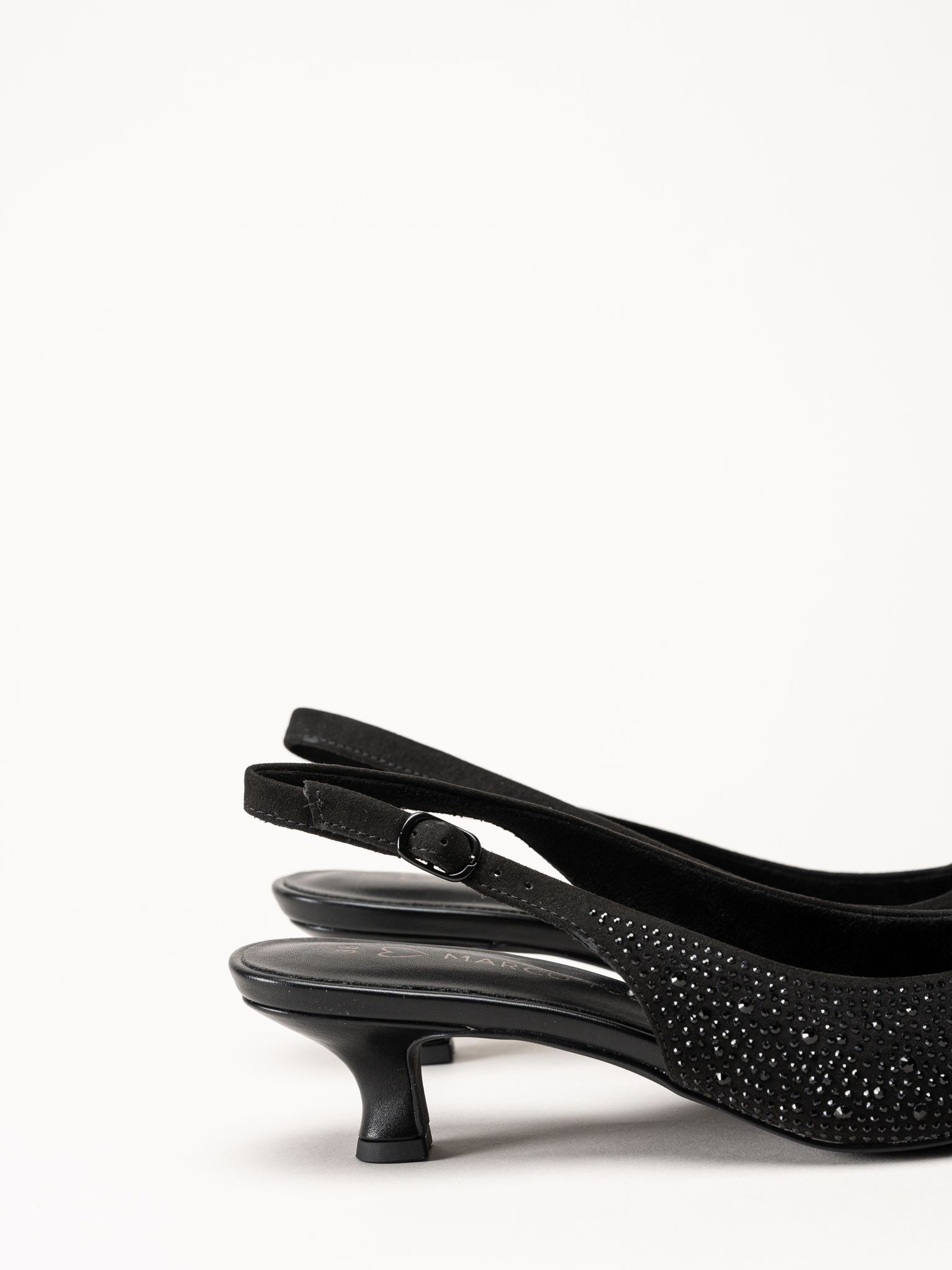 Marco Tozzi - Svarta slingback pumps
