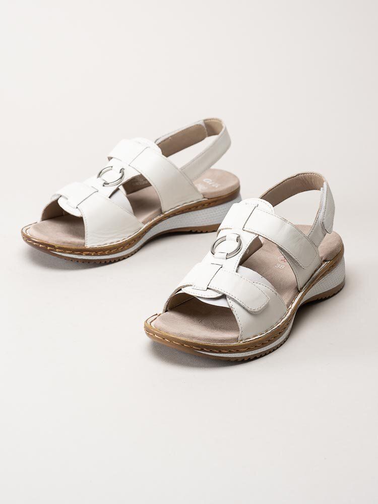 Ara - Hawaii - Vita sandaler i skinn