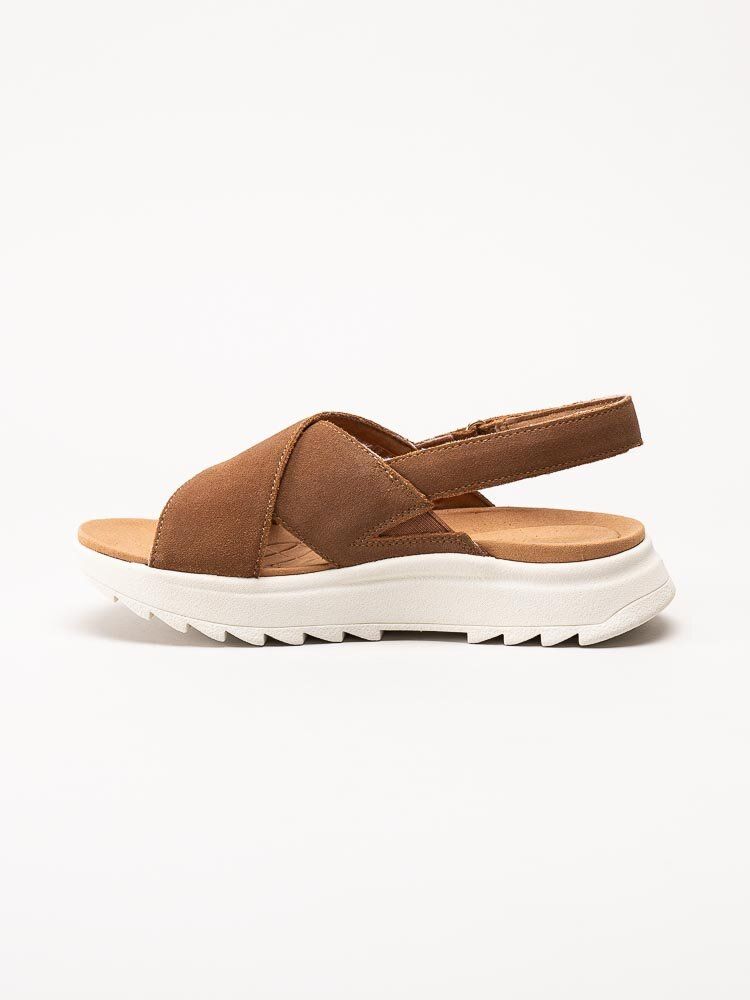 Clarks - Dashlite Wish - Bruna sandaler i mocka
