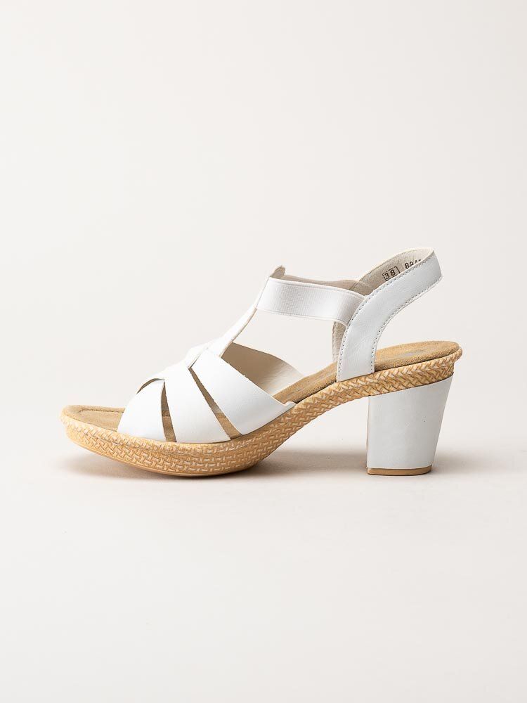 Rieker - Vita sandaletter