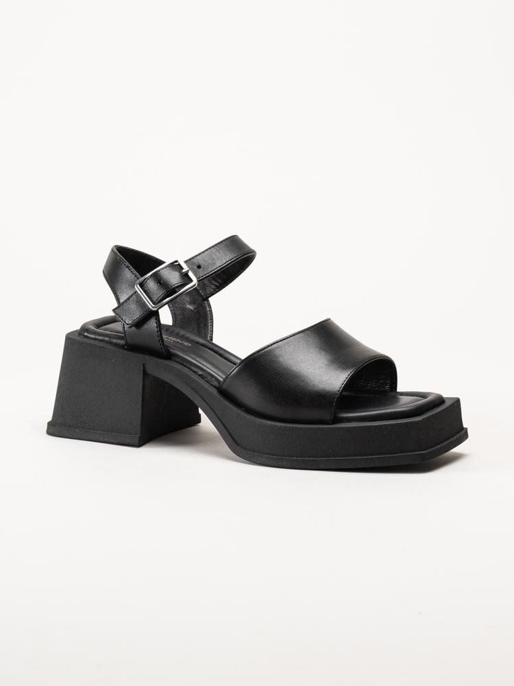 Vagabond - Hennie - Svarta sandaler i skinn