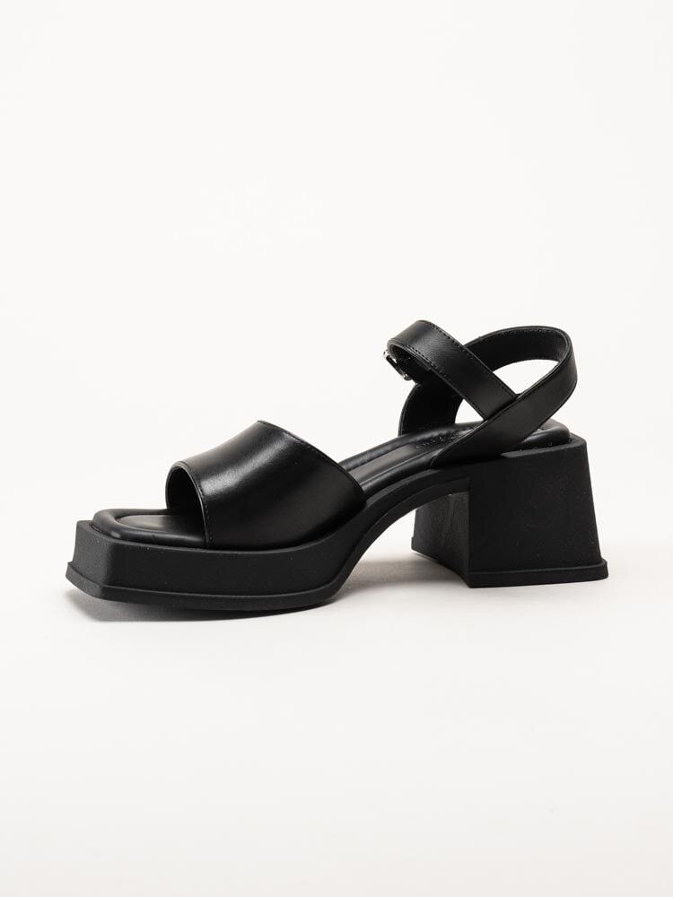 Vagabond - Hennie - Svarta sandaler i skinn
