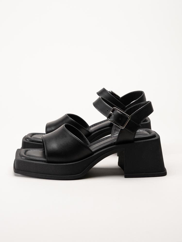 Vagabond - Hennie - Svarta sandaler i skinn
