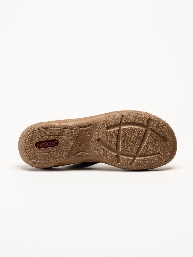 Rieker - Svarta slip in sandaler
