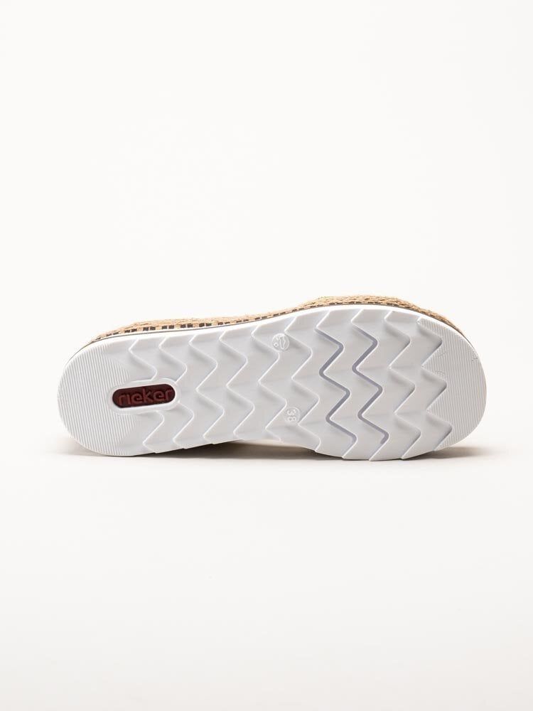 Rieker - Gröna slip in sandaler