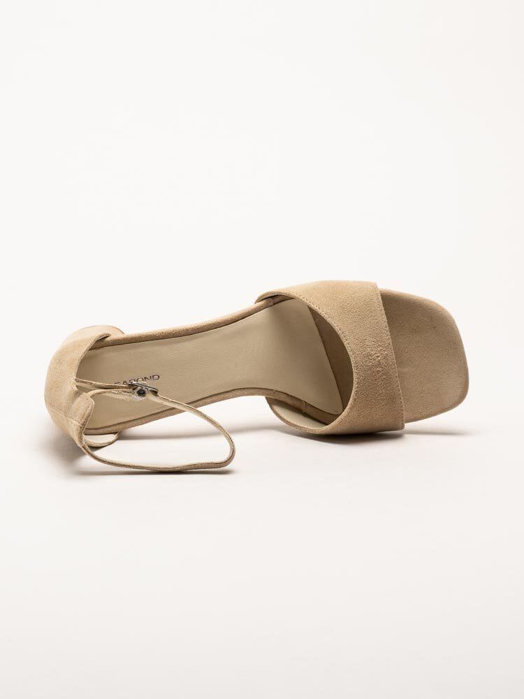 Vagabond - Piper - Beige sandaletter i mocka