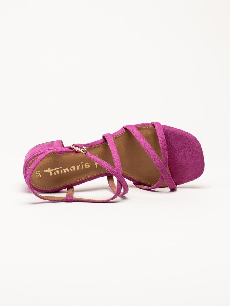 Tamaris - Rosa sandaletter i textil