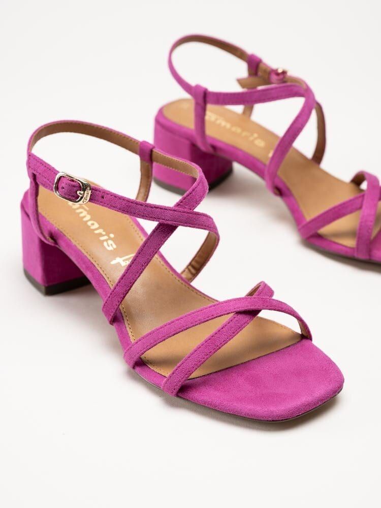 Tamaris - Rosa sandaletter i textil