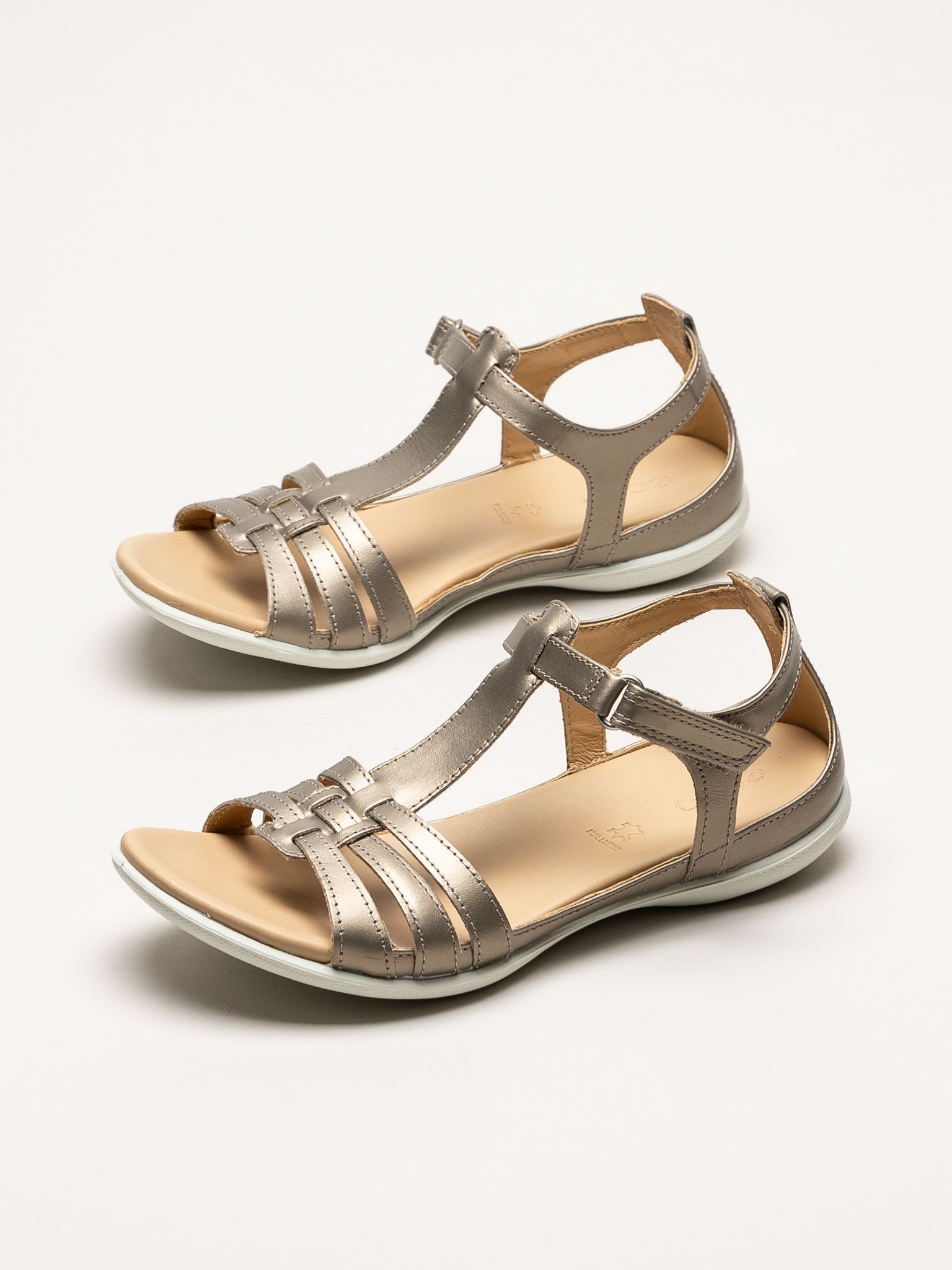 Ecco - Flash - Guldfärgade sandaler