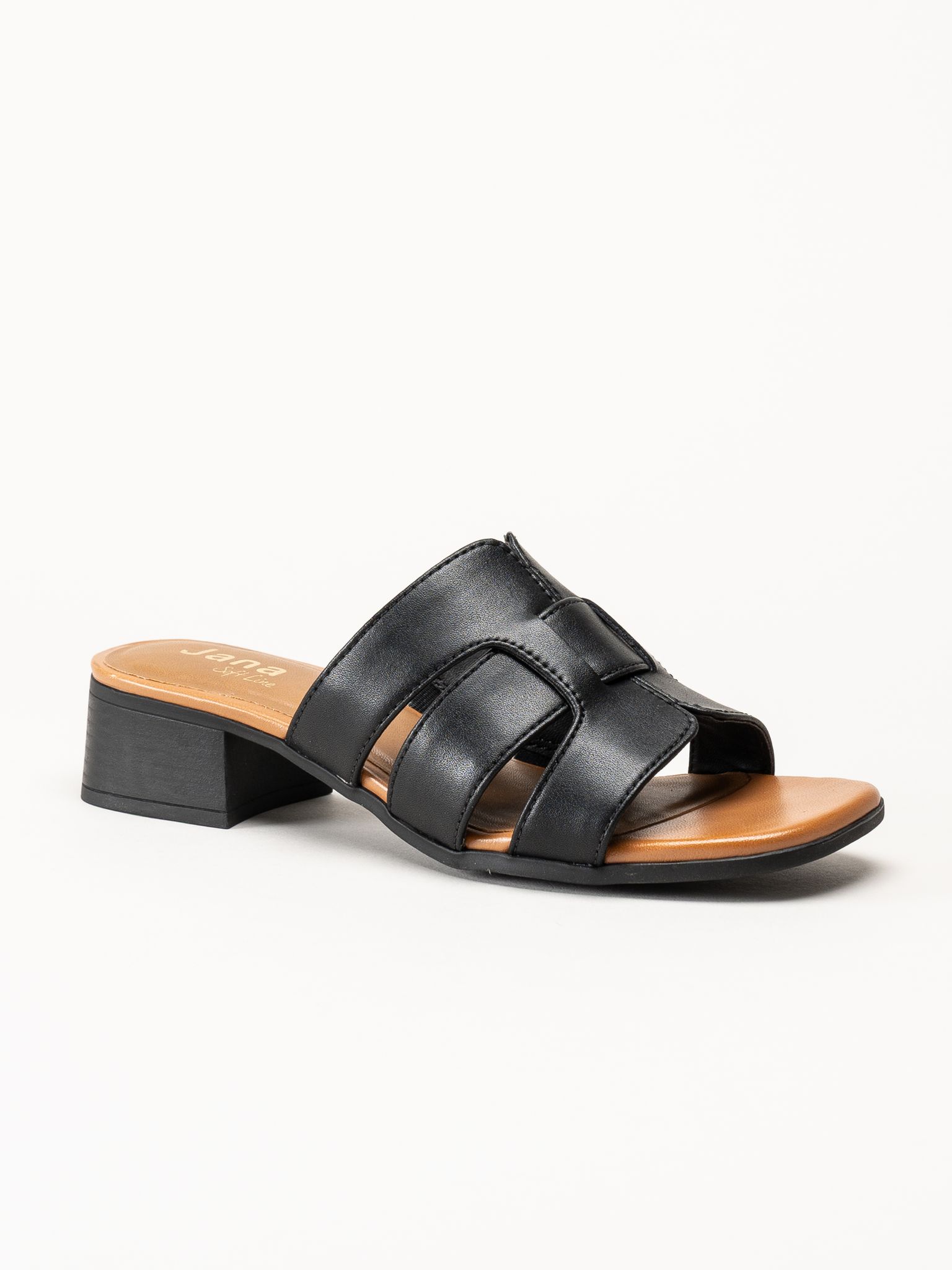 Jana - Svarta sandaletter