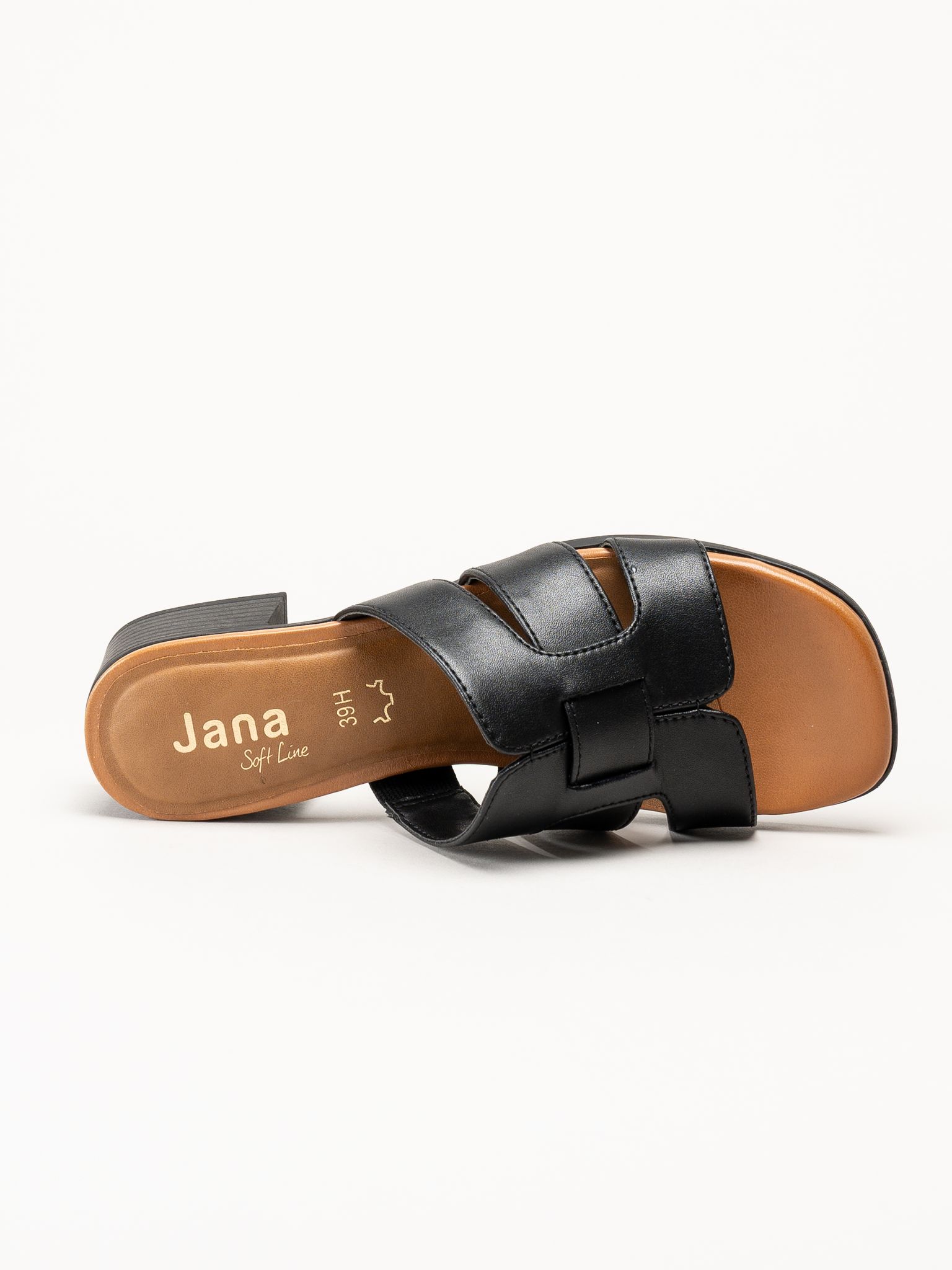 Jana - Svarta sandaletter