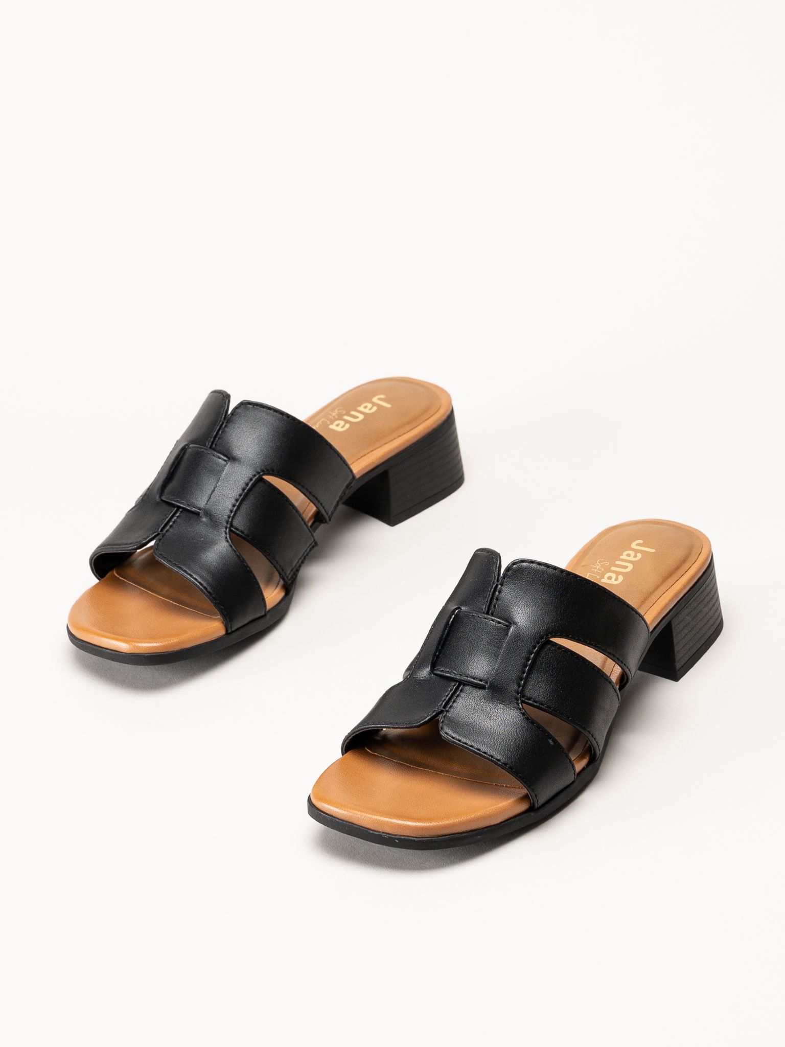 Jana - Svarta sandaletter