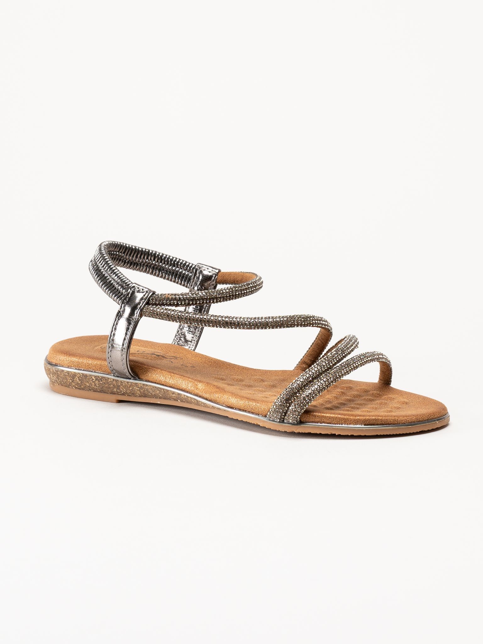 Lunar - 246Cortez - Silverfärgade sandal