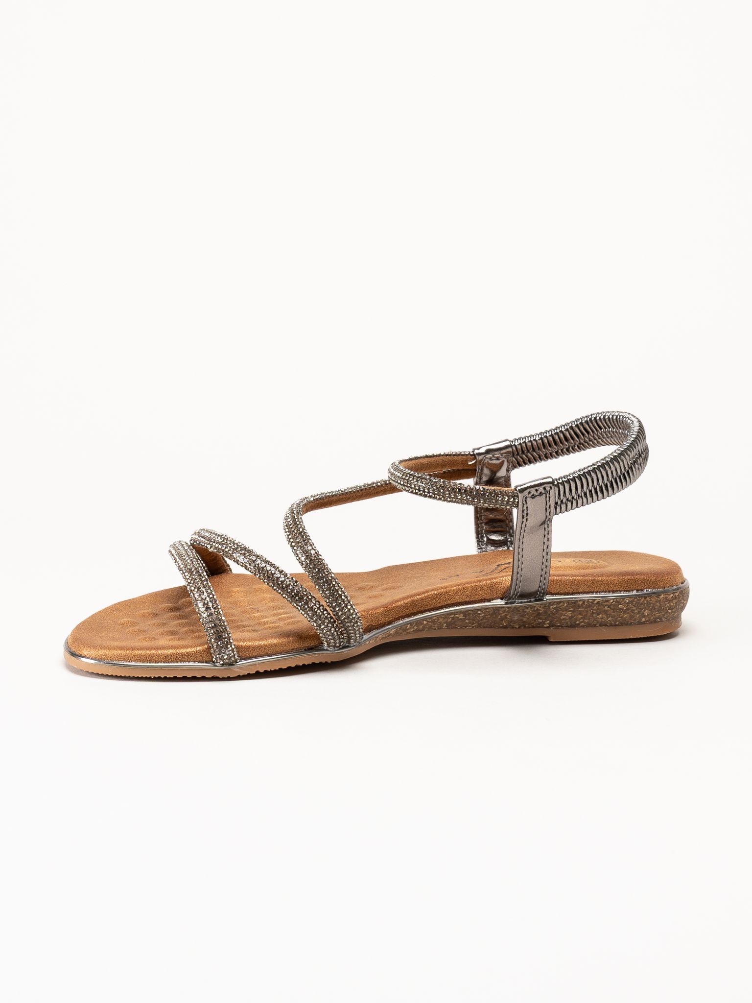 Lunar - 246Cortez - Silverfärgade sandal
