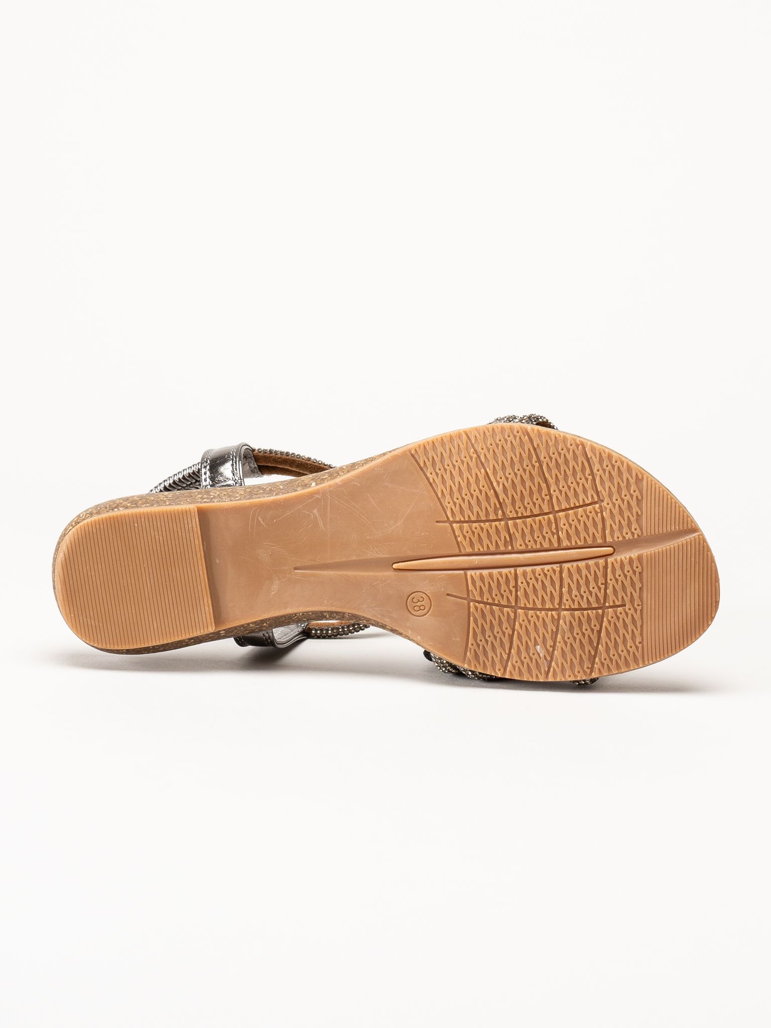Lunar - 246Cortez - Silverfärgade sandal