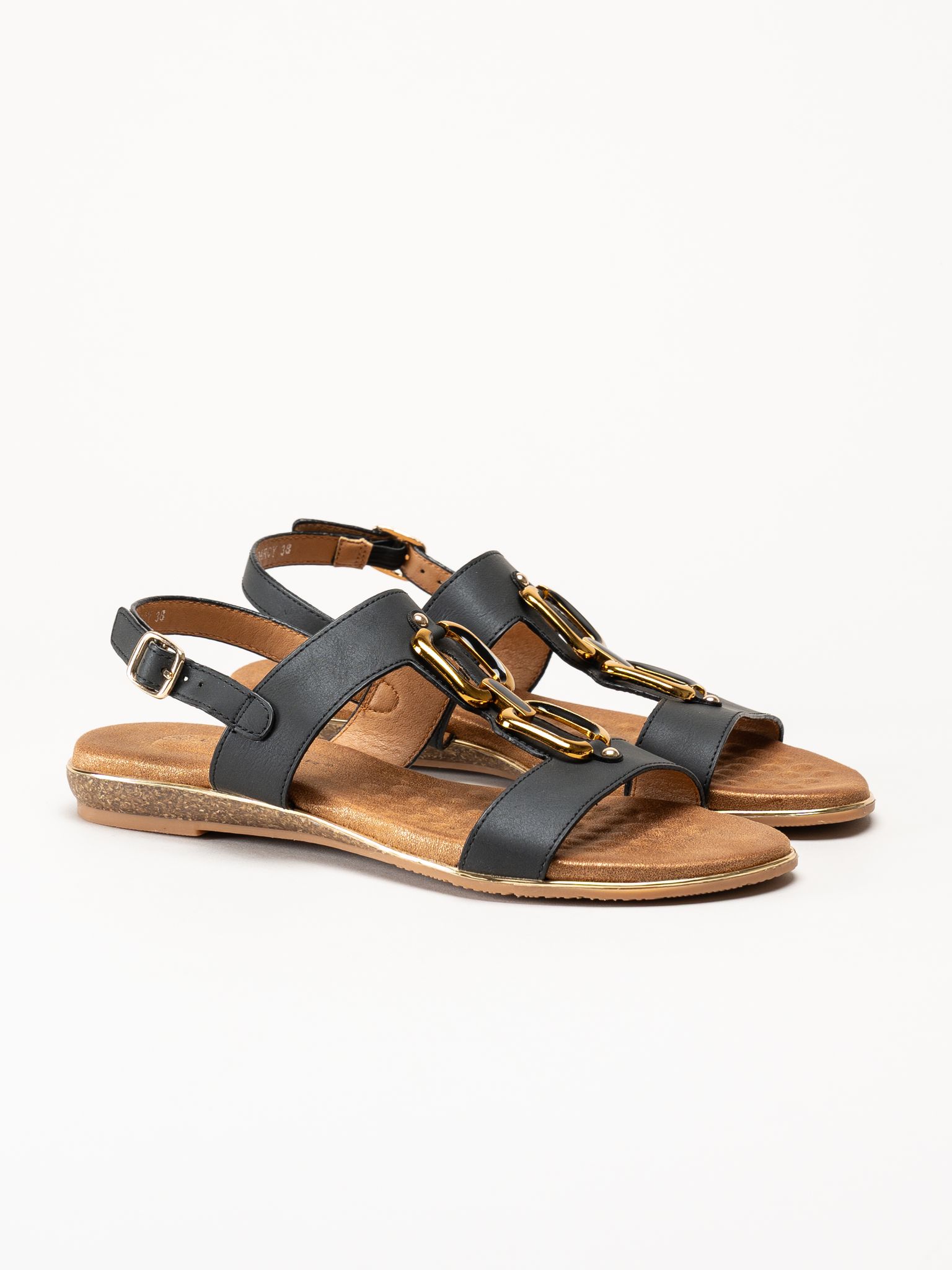 Lunar - 246Darcy - Svarta sandaler