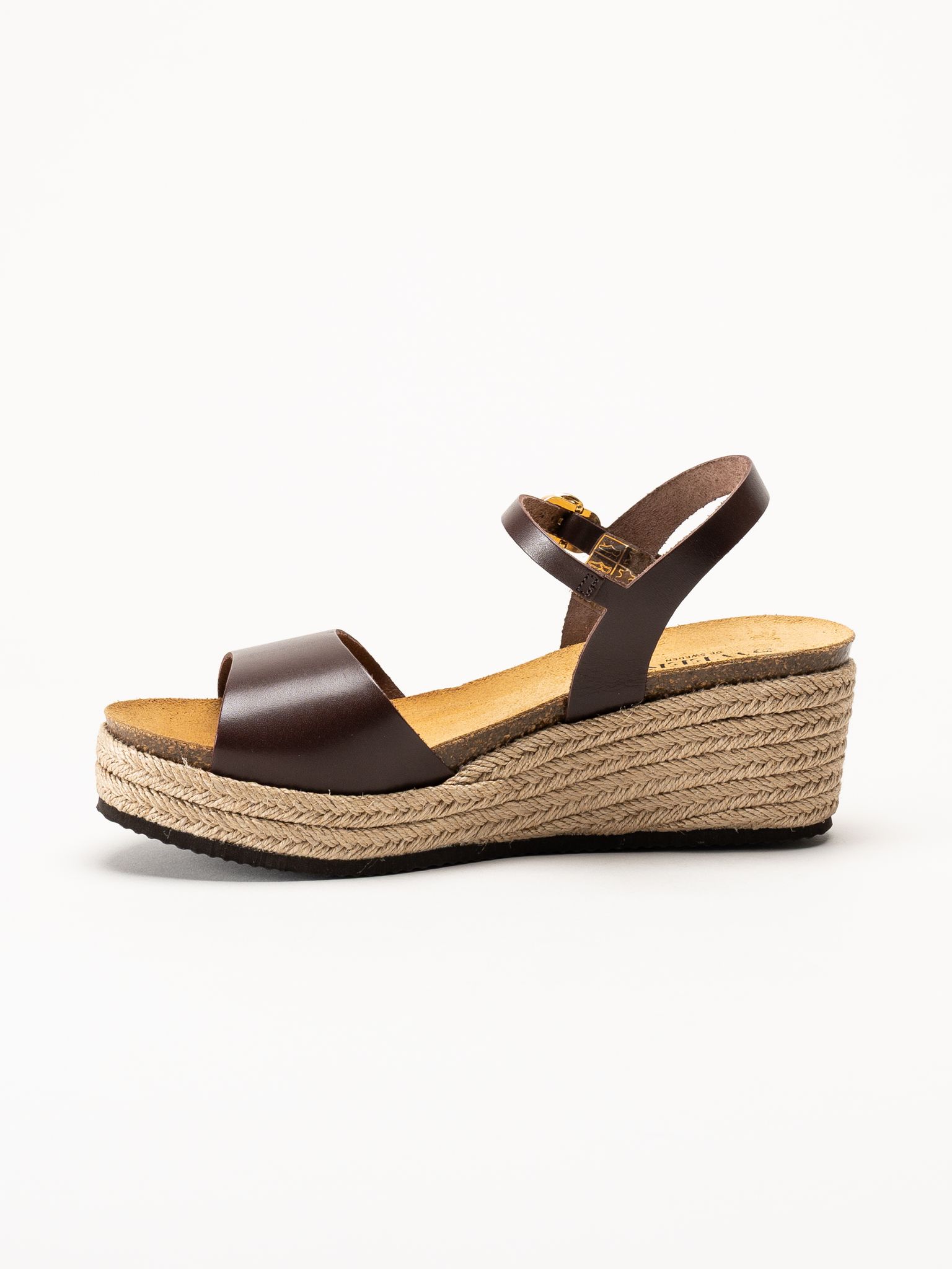 Sweeks - Elise - Mörkbruna espadrillos