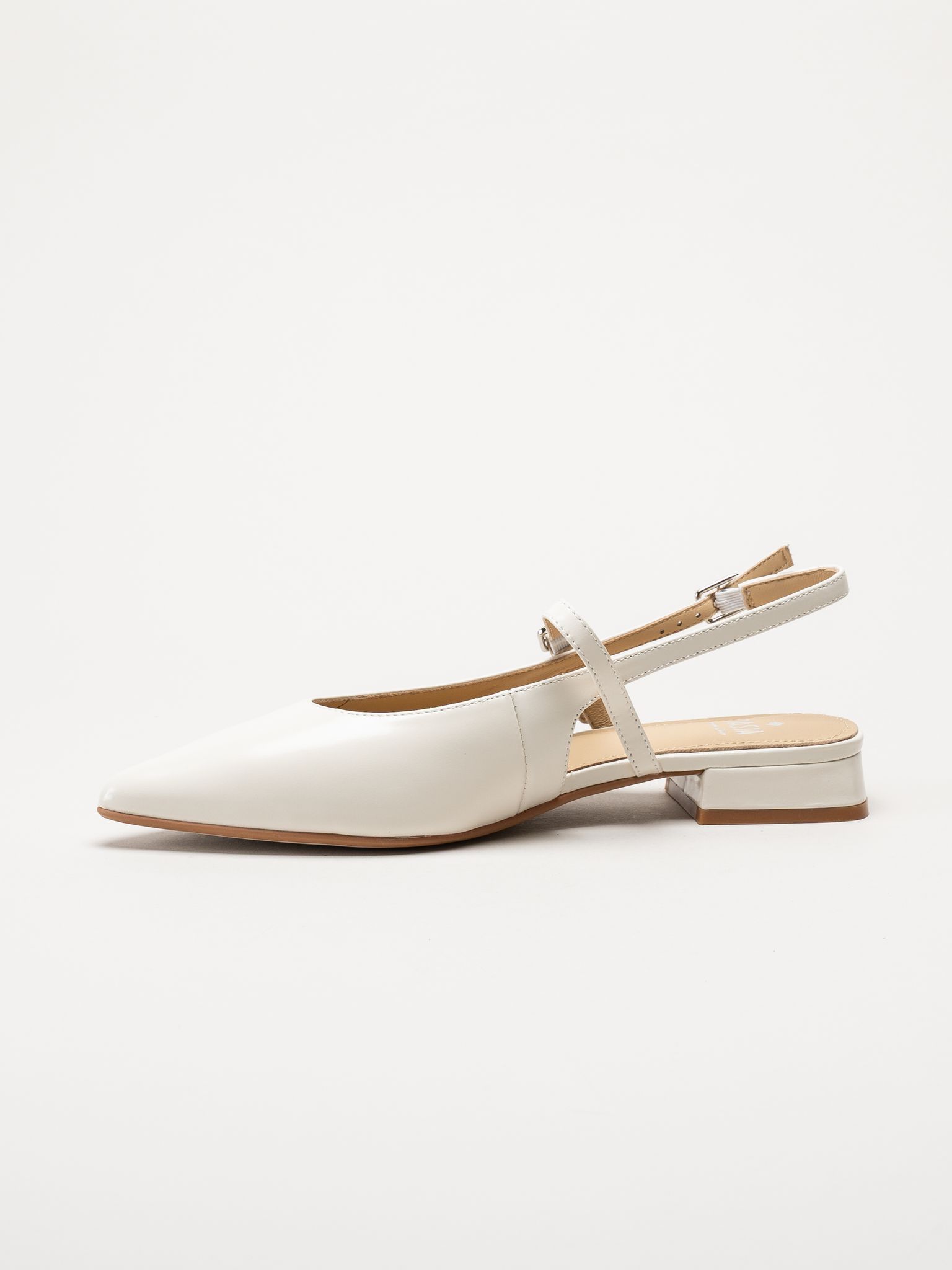 Dasia - Serotina - Offwhite slingback pumps