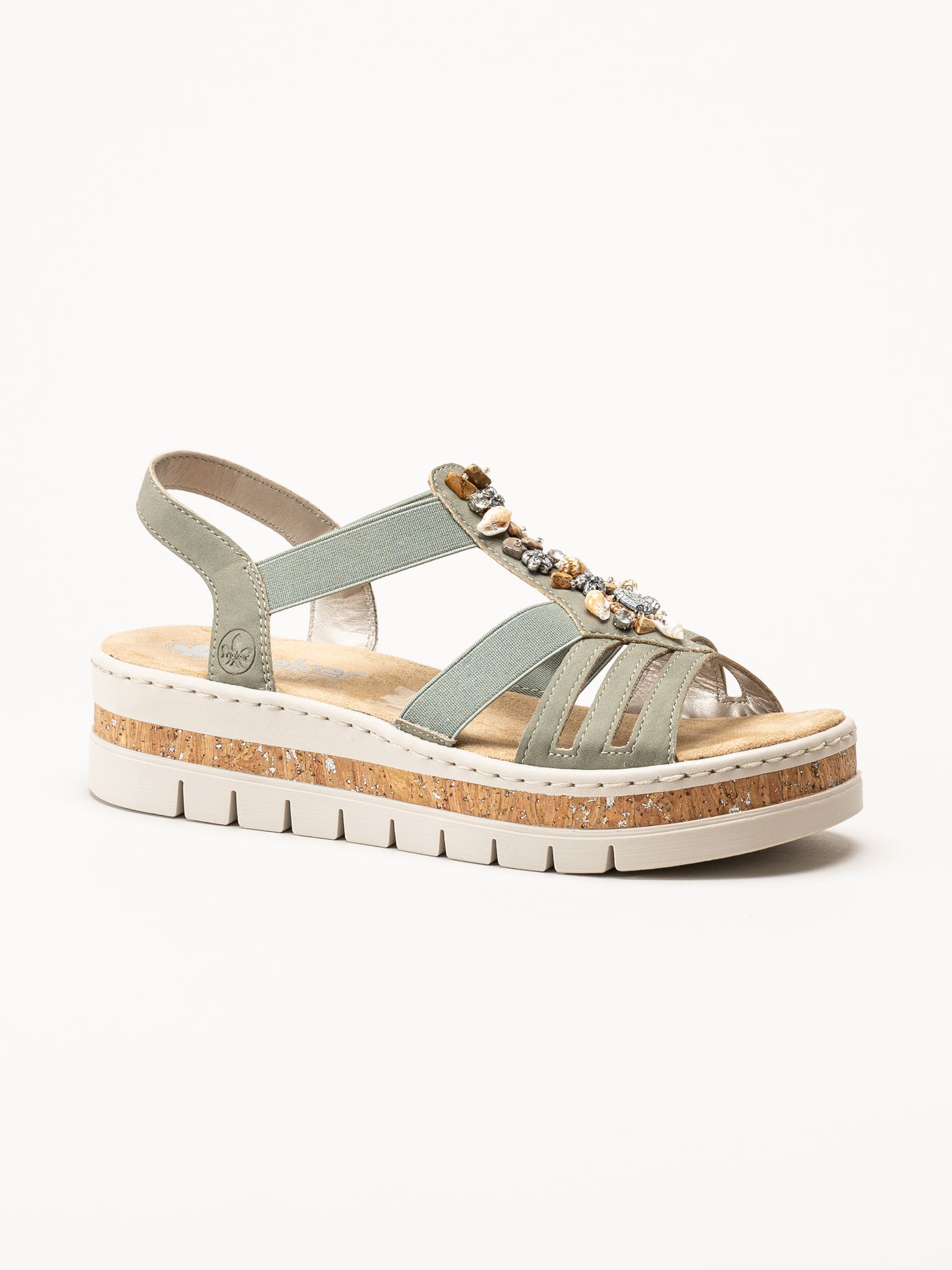 Rieker - Gröna sandaler