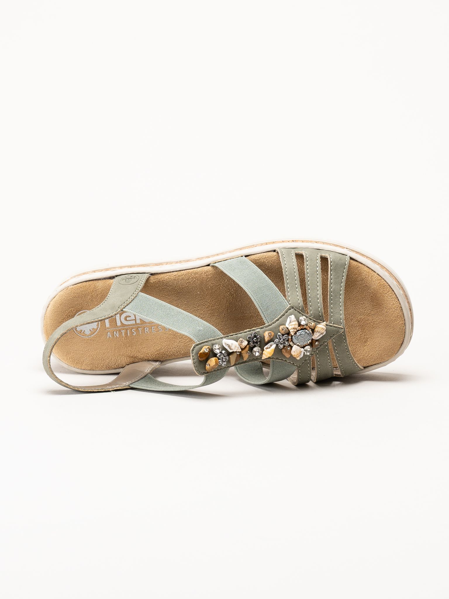 Rieker - Gröna sandaler