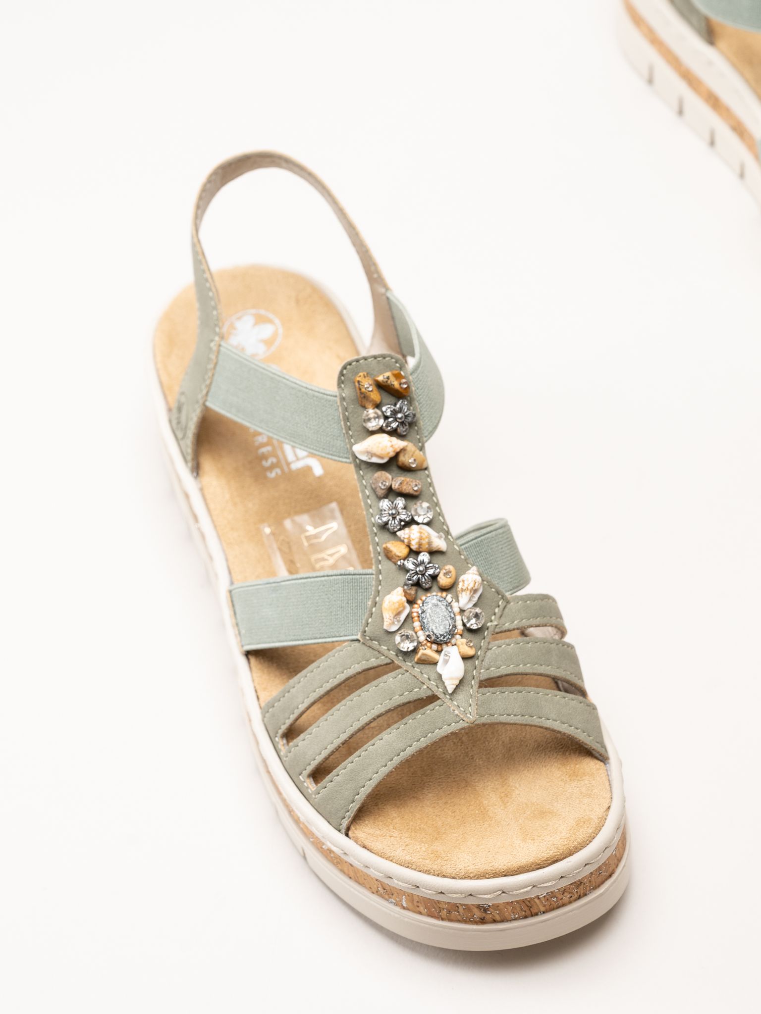 Rieker - Gröna sandaler