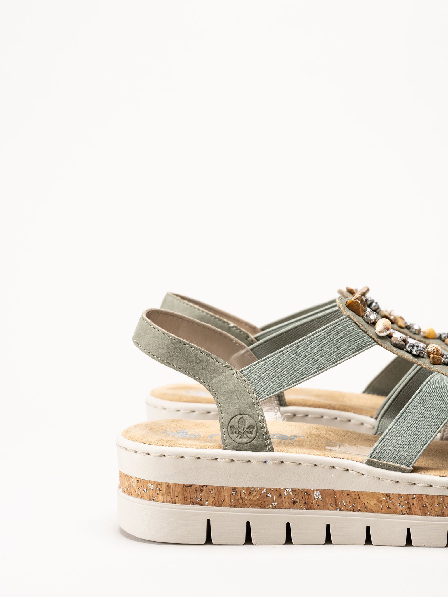 Rieker - Gröna sandaler