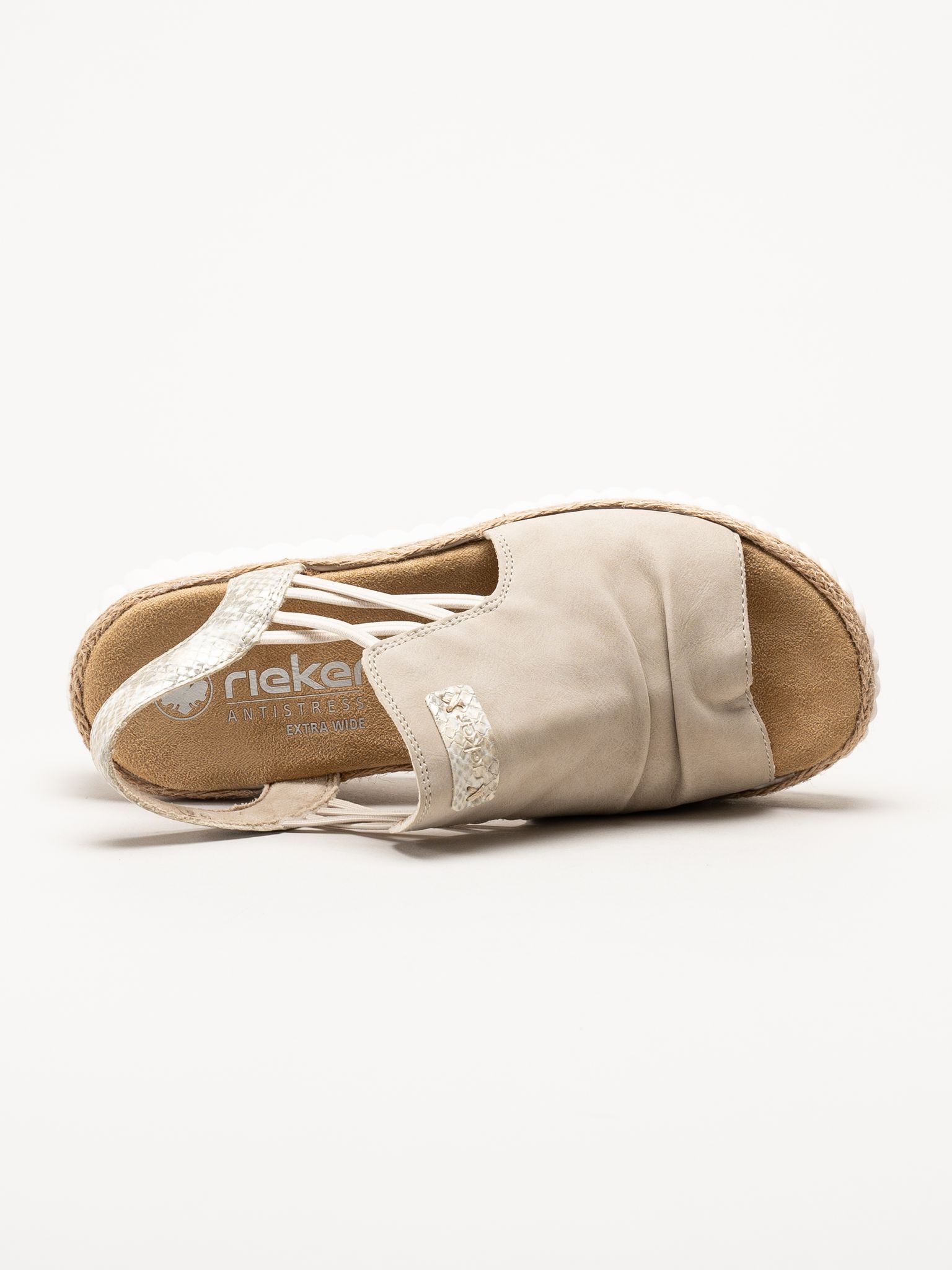 Rieker - Beige sandaler