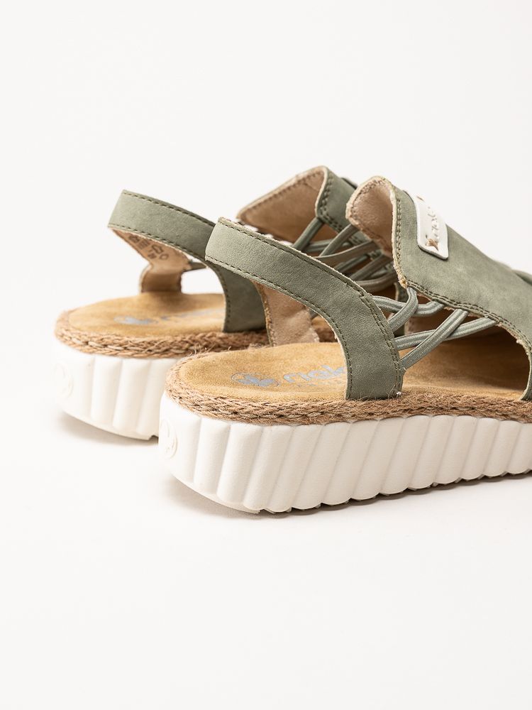 Rieker - Gröna sandaler