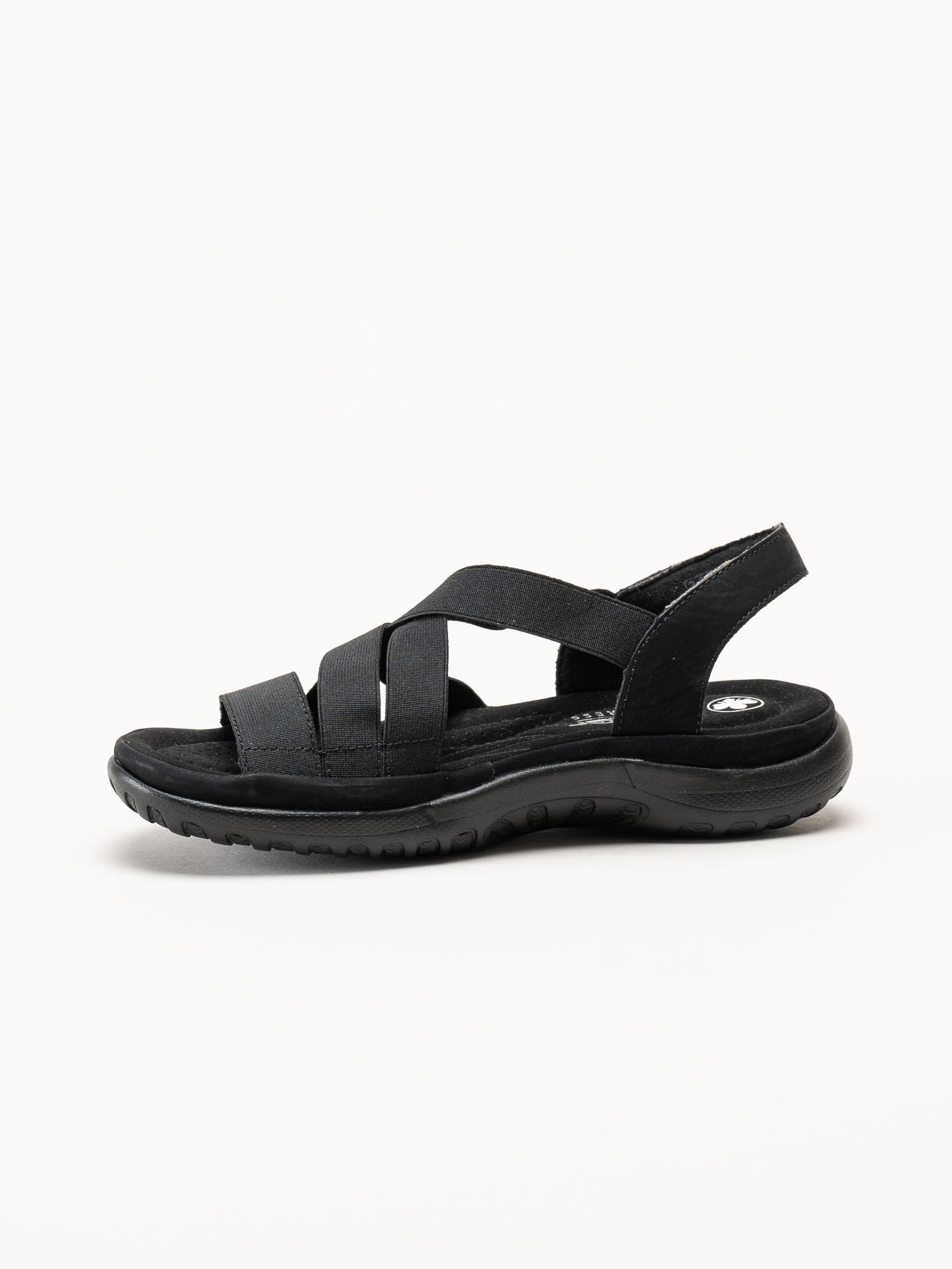 Rieker - Svarta sandaler