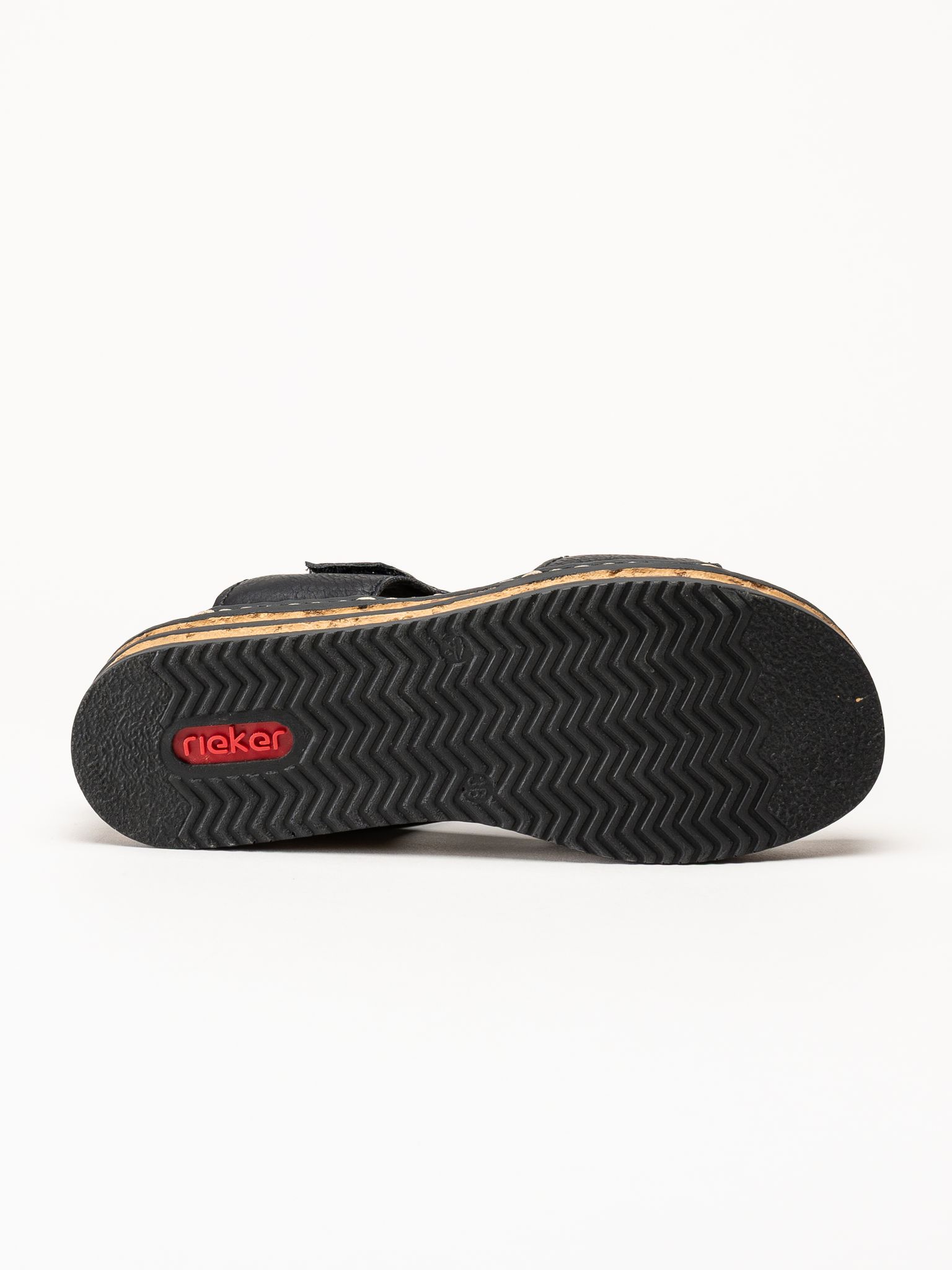 Rieker - Svarta sandaler
