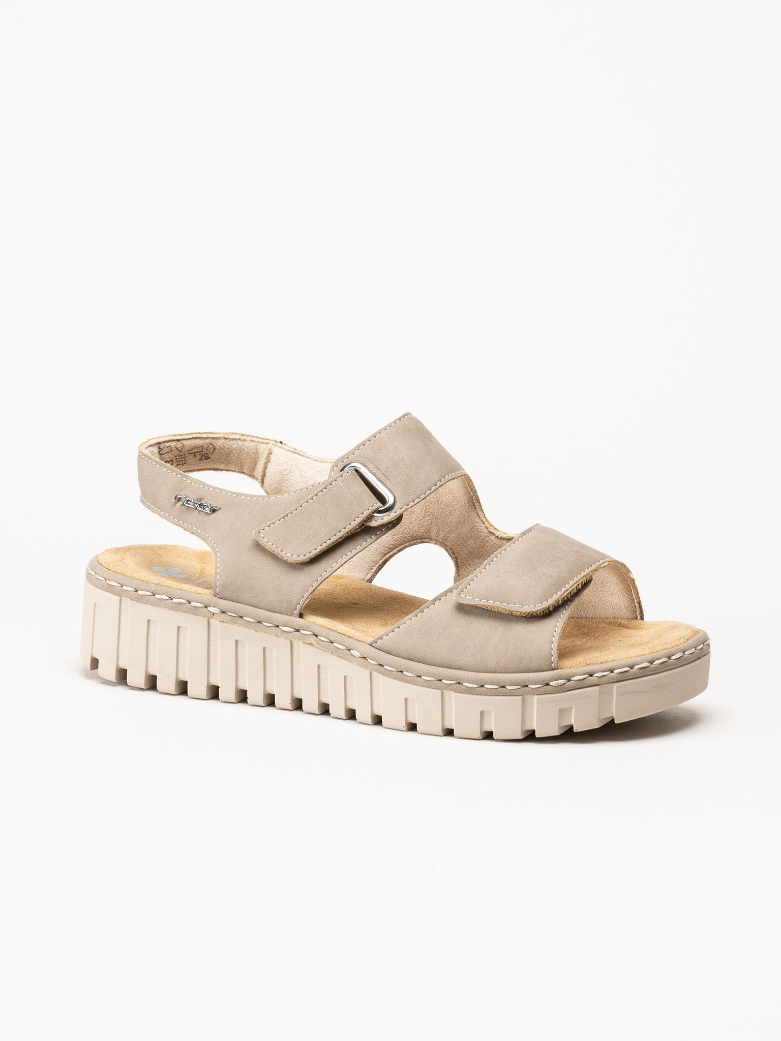 Rieker - Beige sandaler