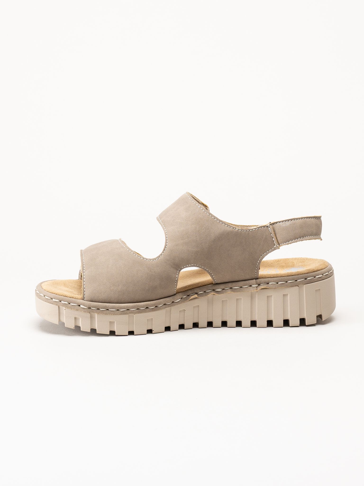 Rieker - Beige sandaler