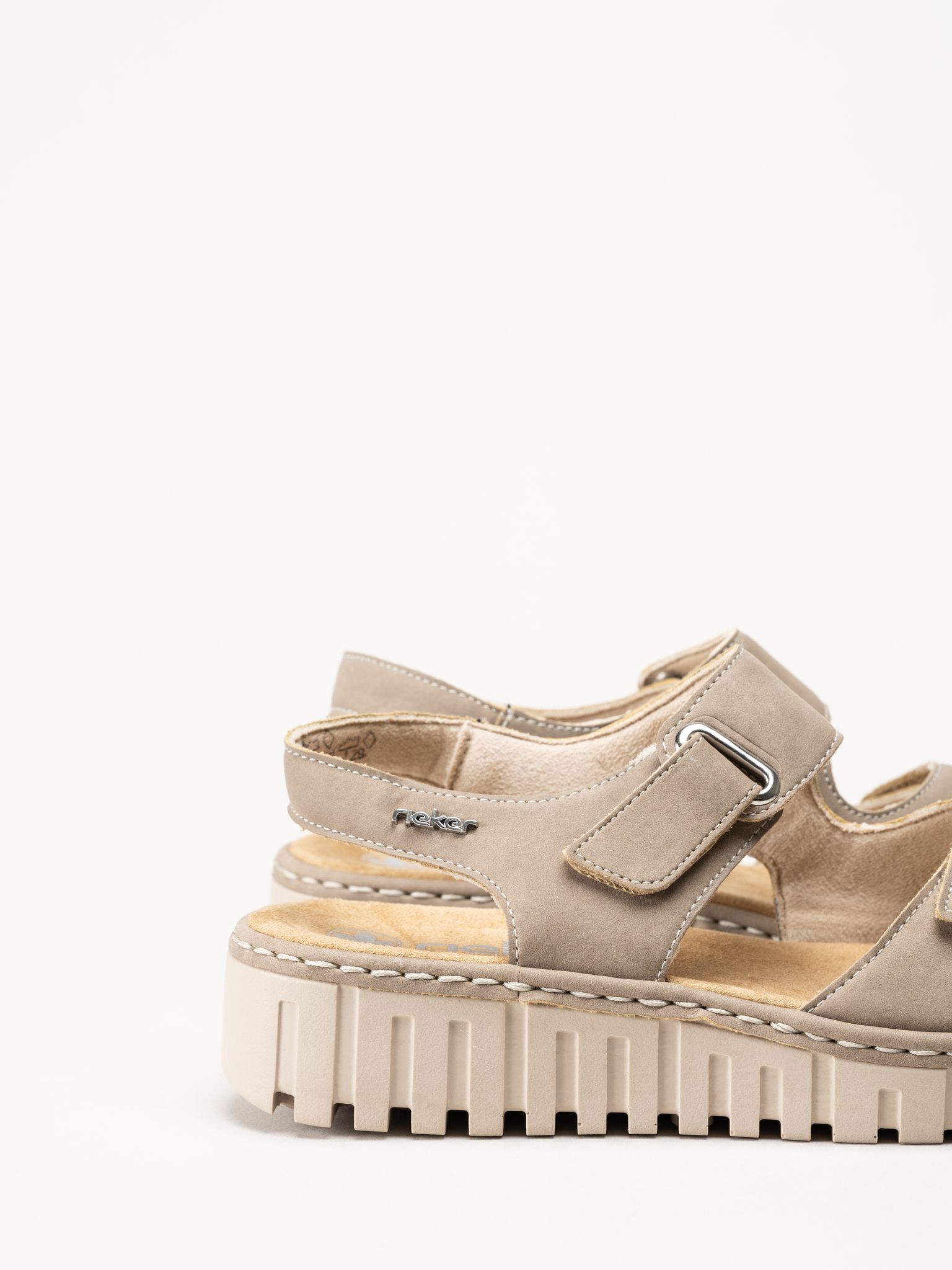 Rieker - Beige sandaler