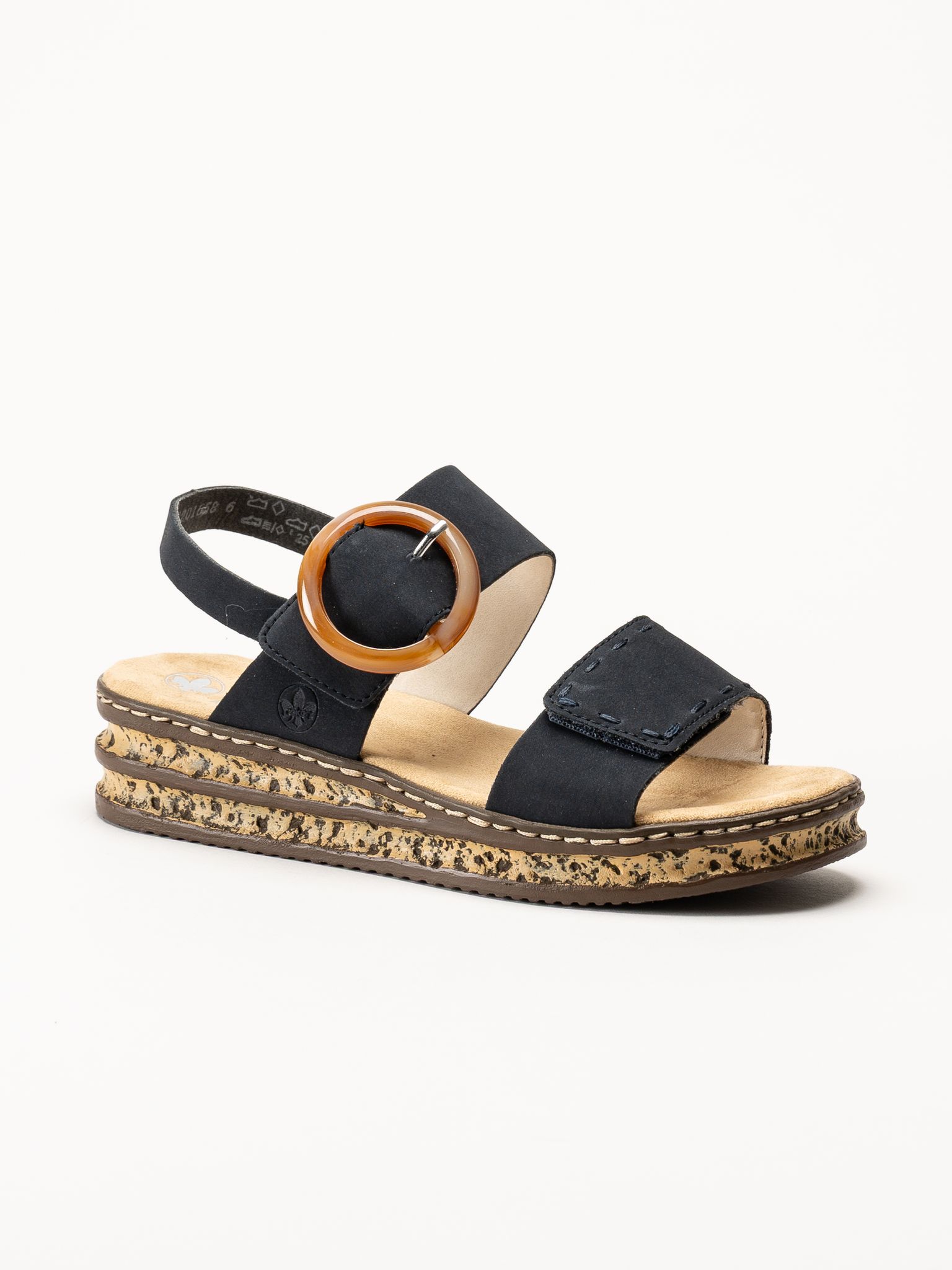 Rieker - Mörkblå sandaletter