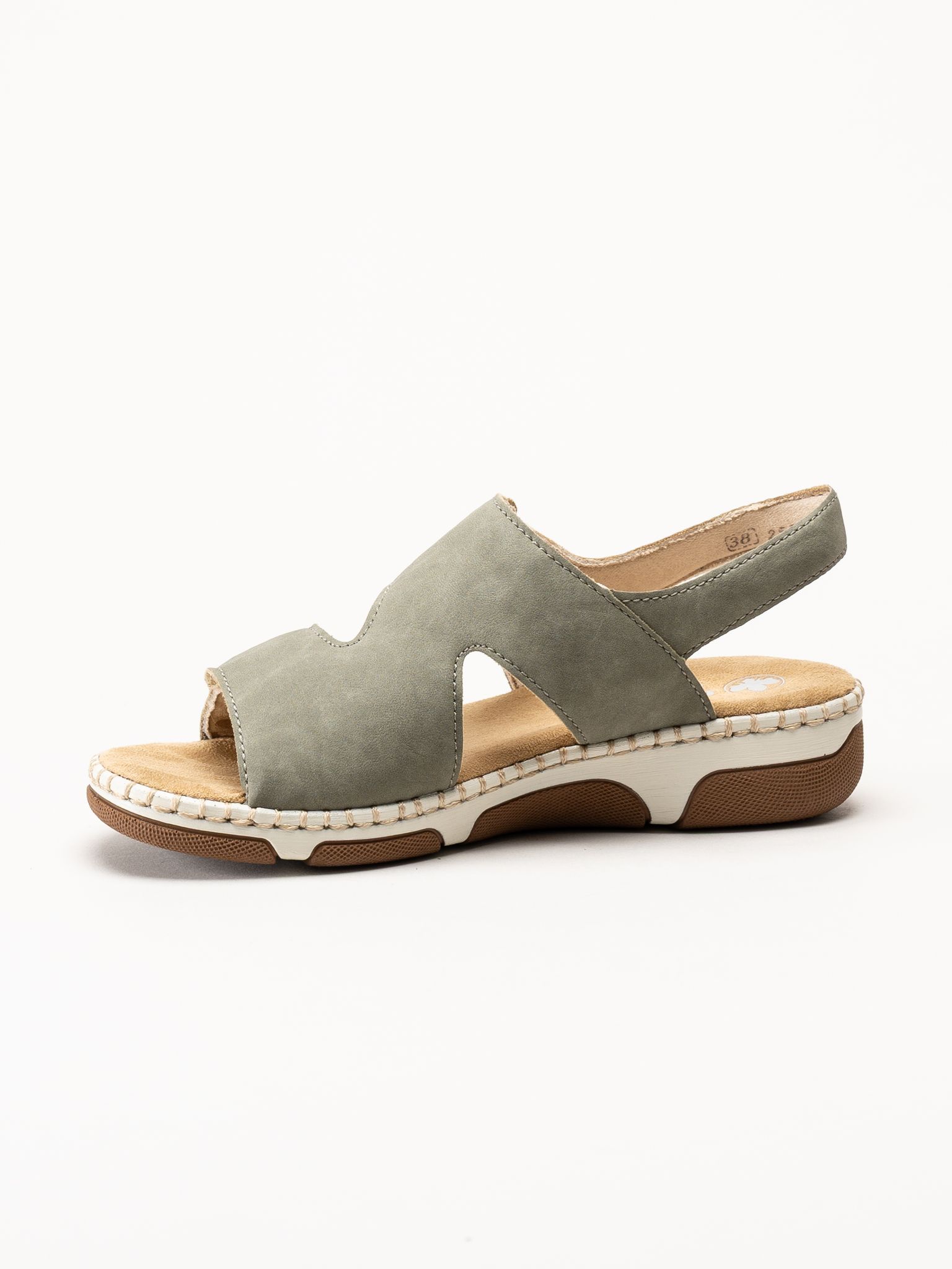 Rieker - Gröna sandaletter
